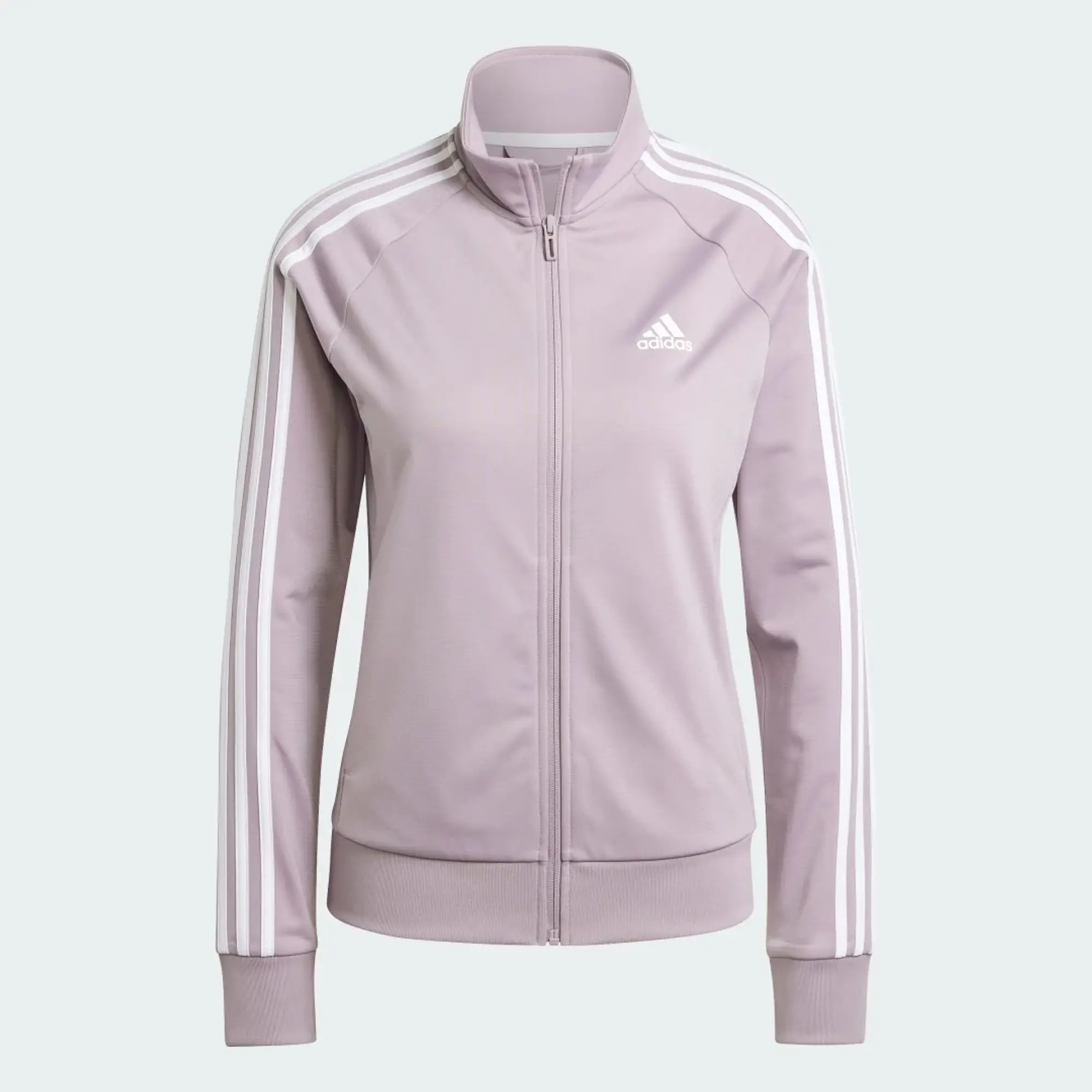 adidas Primegreen Essentials Warm-Up Slim 3-Stripes Track Jacket