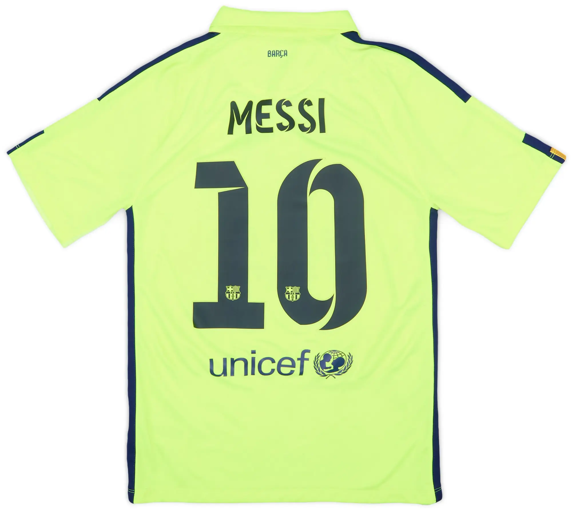 Nike 2014-15 Barcelona Third Shirt Messi #10 - 8/10 - (S)