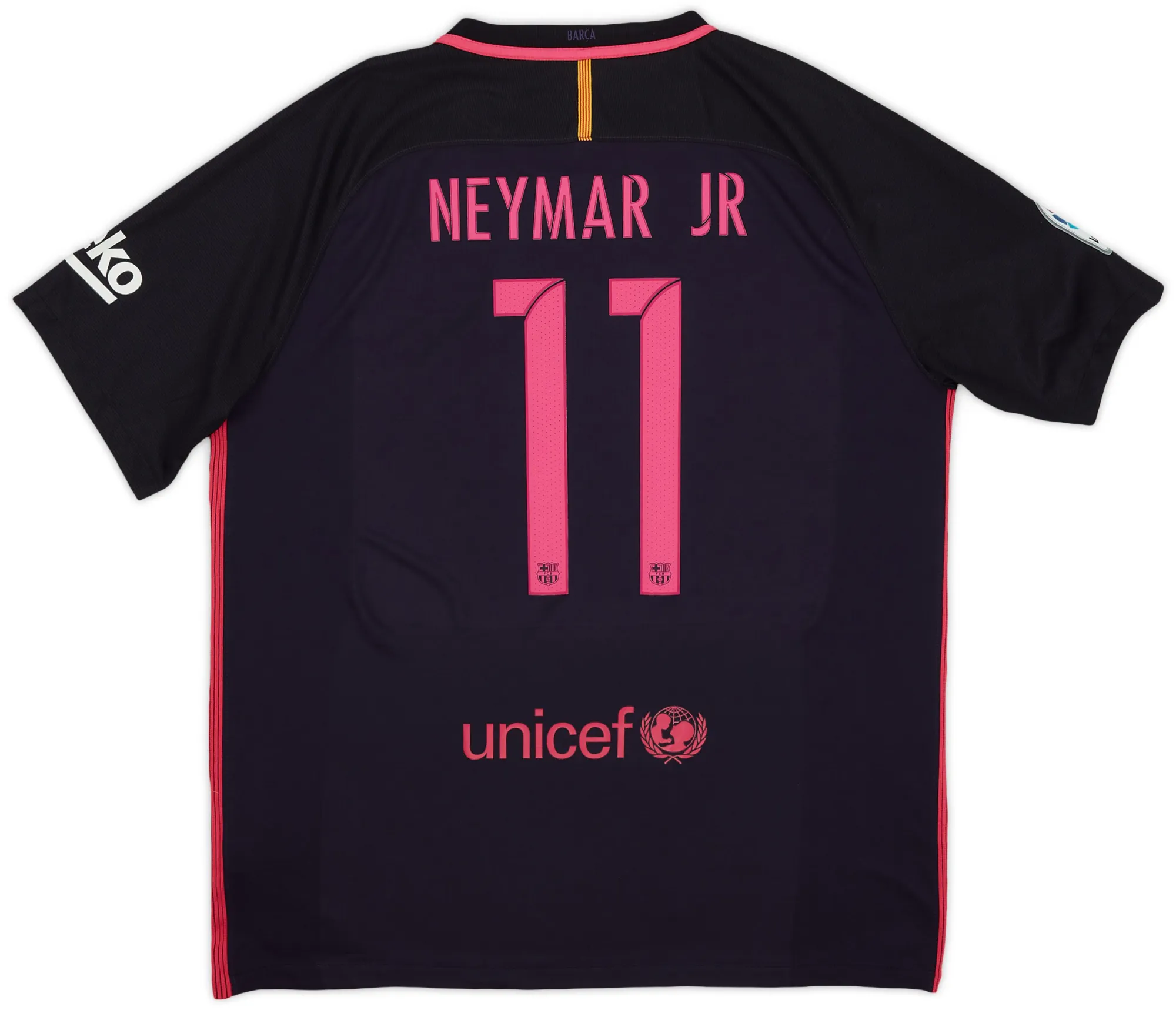 Nike 2016-17 Barcelona Away Shirt Neymar Jr #11 - 9/10 - (XL