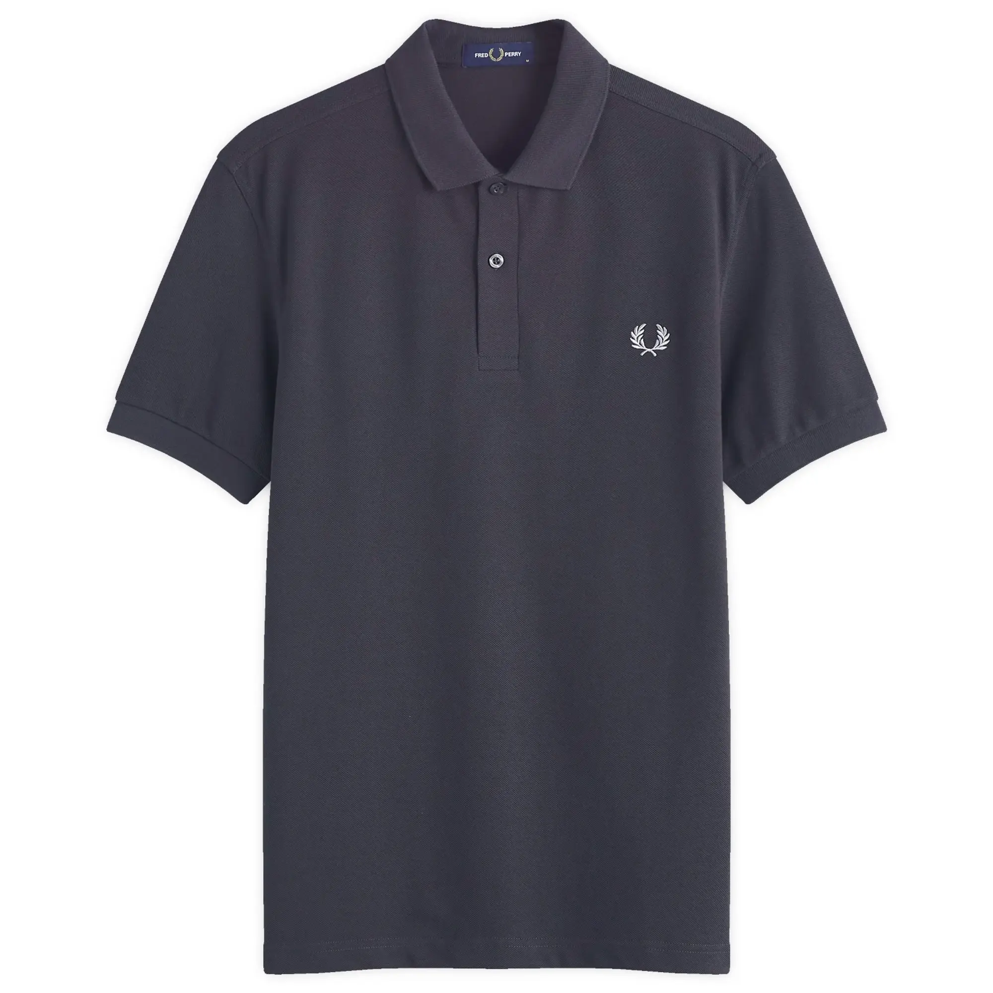 Fred Perry Men's Plain Polo Anchor Grey/Limestone