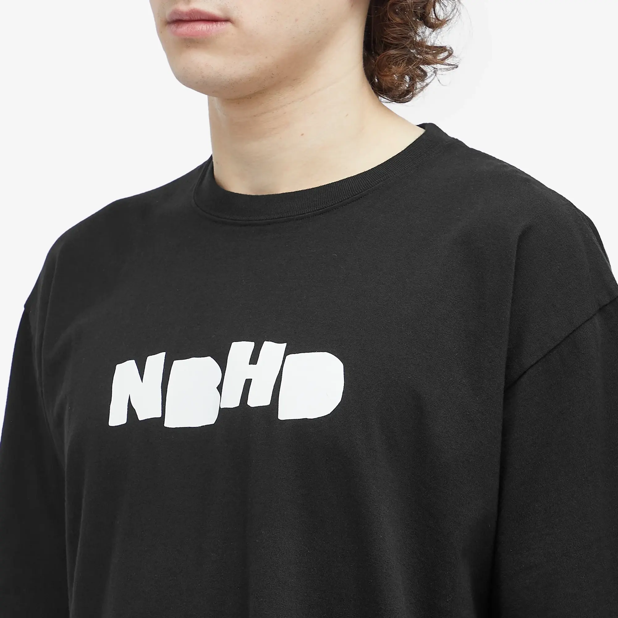 Neighborhood Men's SS-7 T-Shirt Black