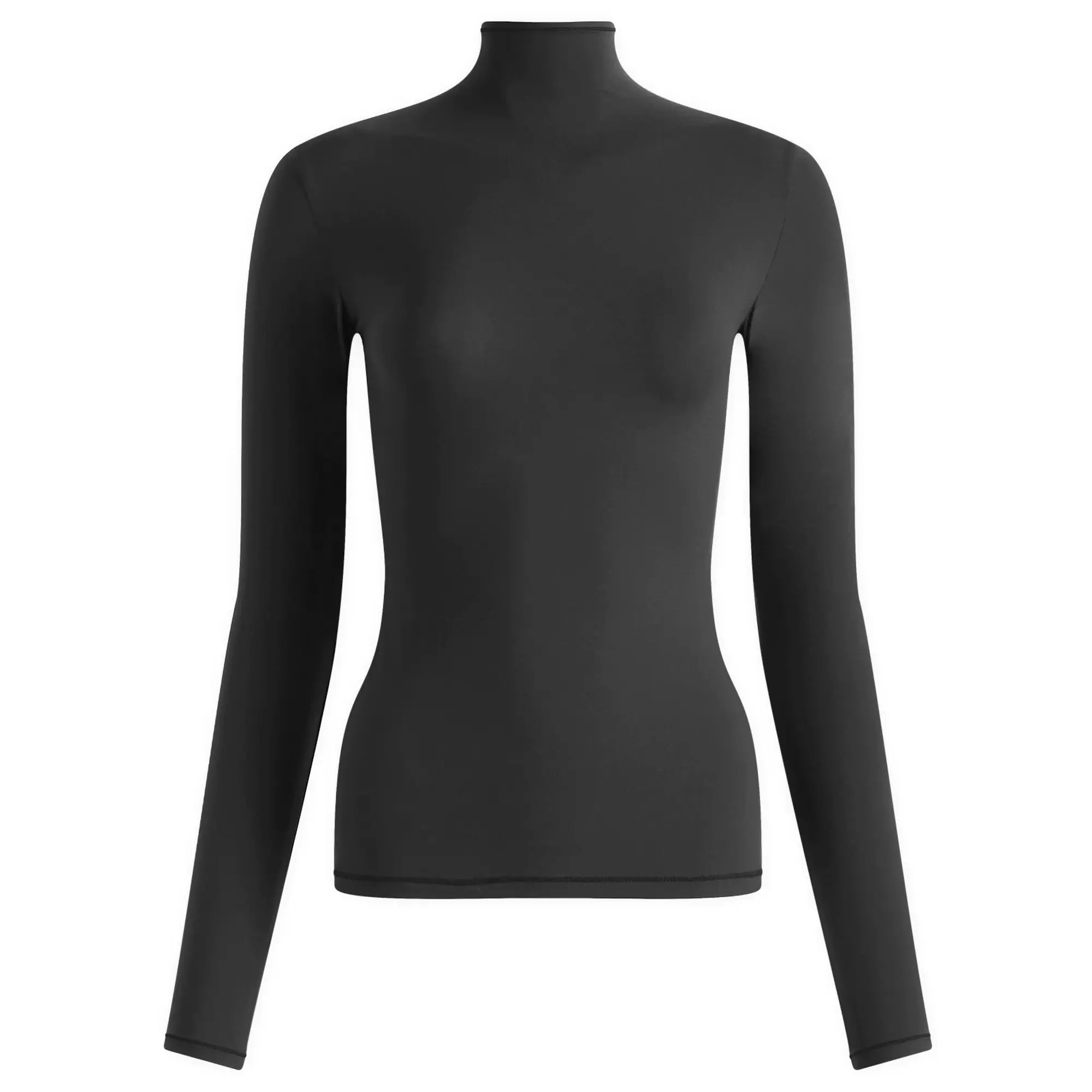 SKIMS Women's Fits Everybody Turtleneck Top Onyx