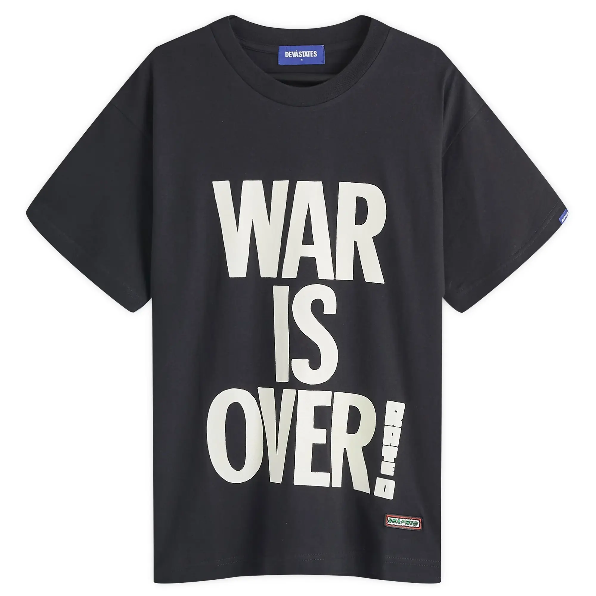 Deva States Men's Overrated T-Shirt Black