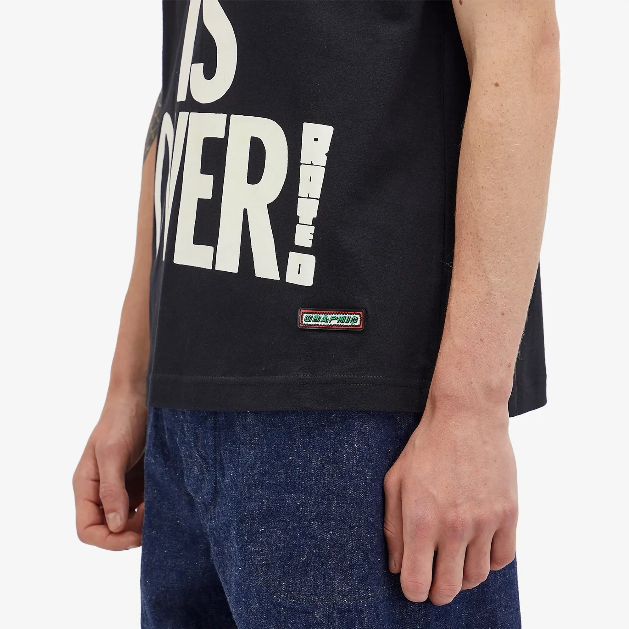 Deva States Men's Overrated T-Shirt Black