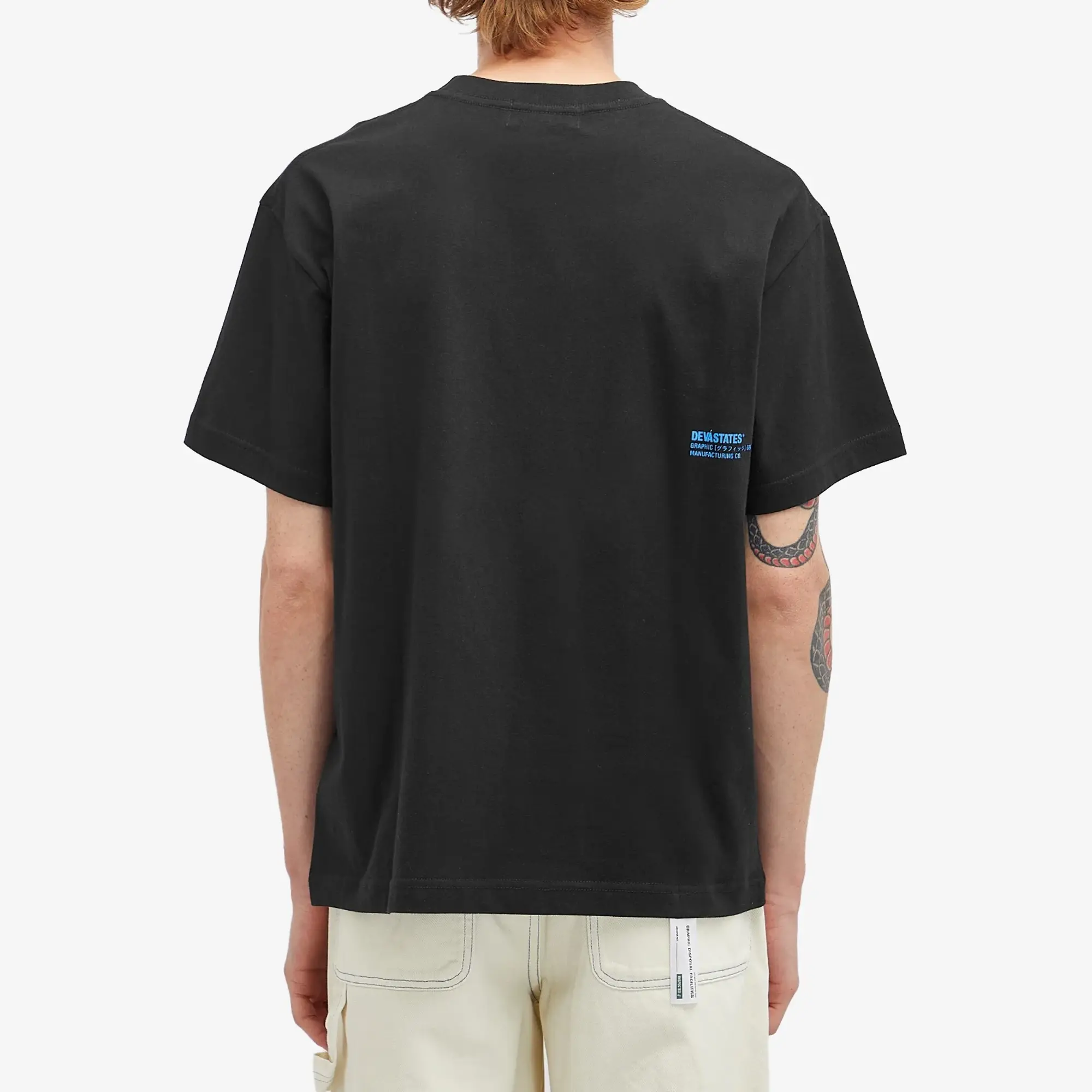 Deva States Men's Micro T-Shirt Black