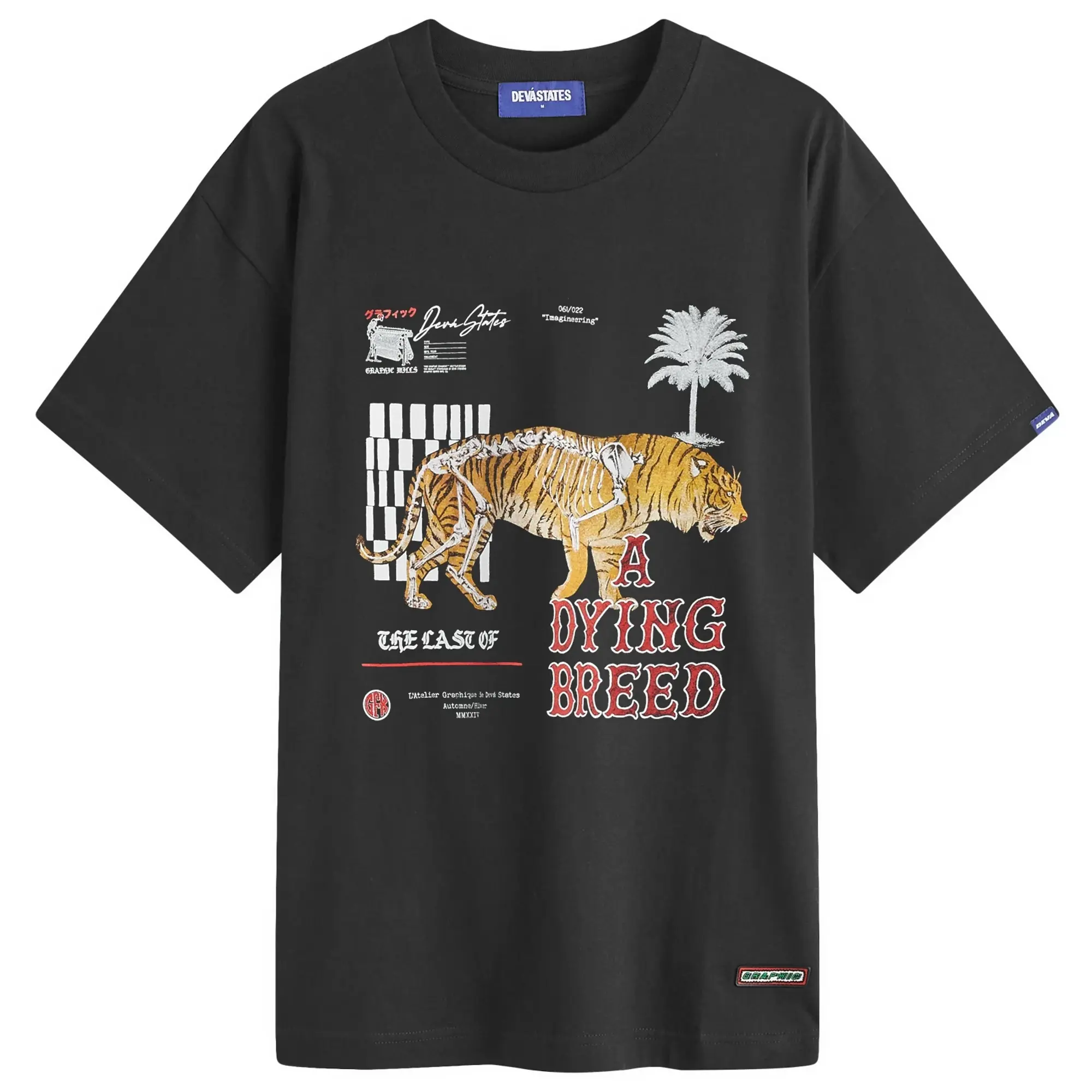 Deva States Men's Critical T-Shirt Black