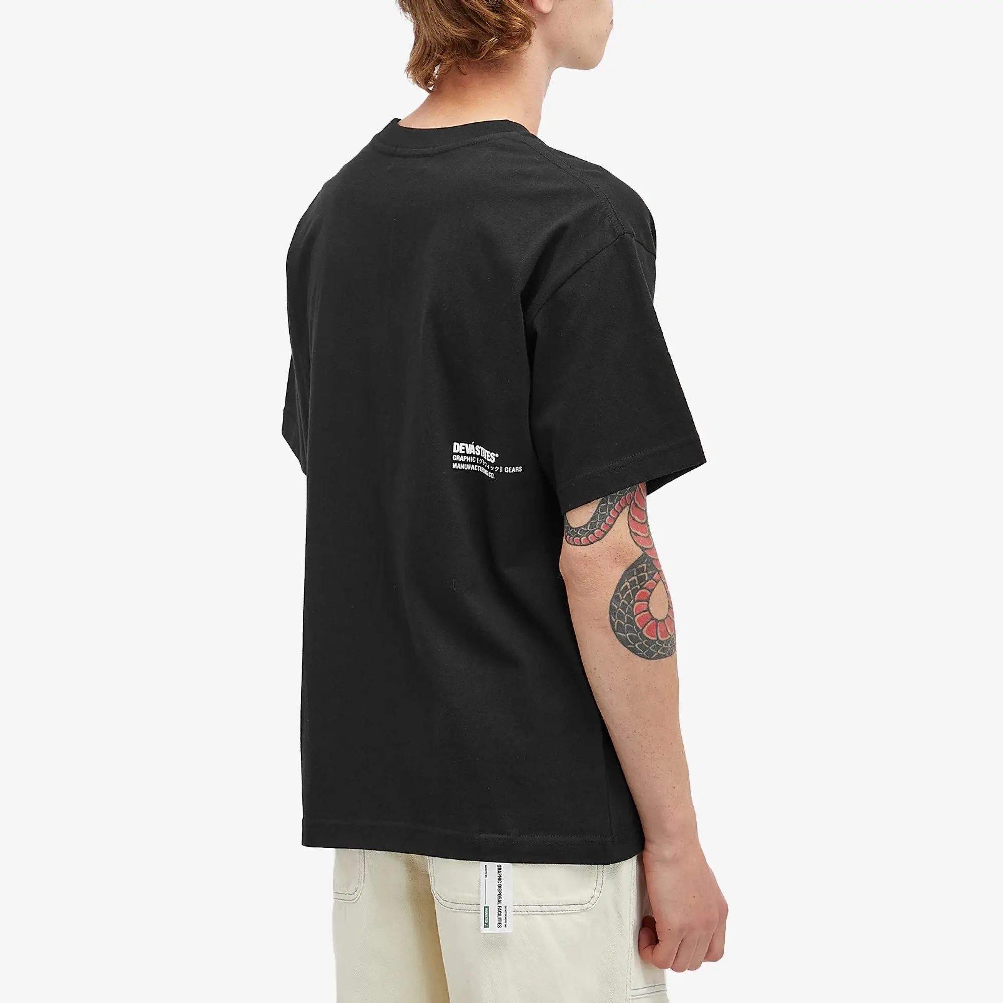 Deva States Men's Critical T-Shirt Black