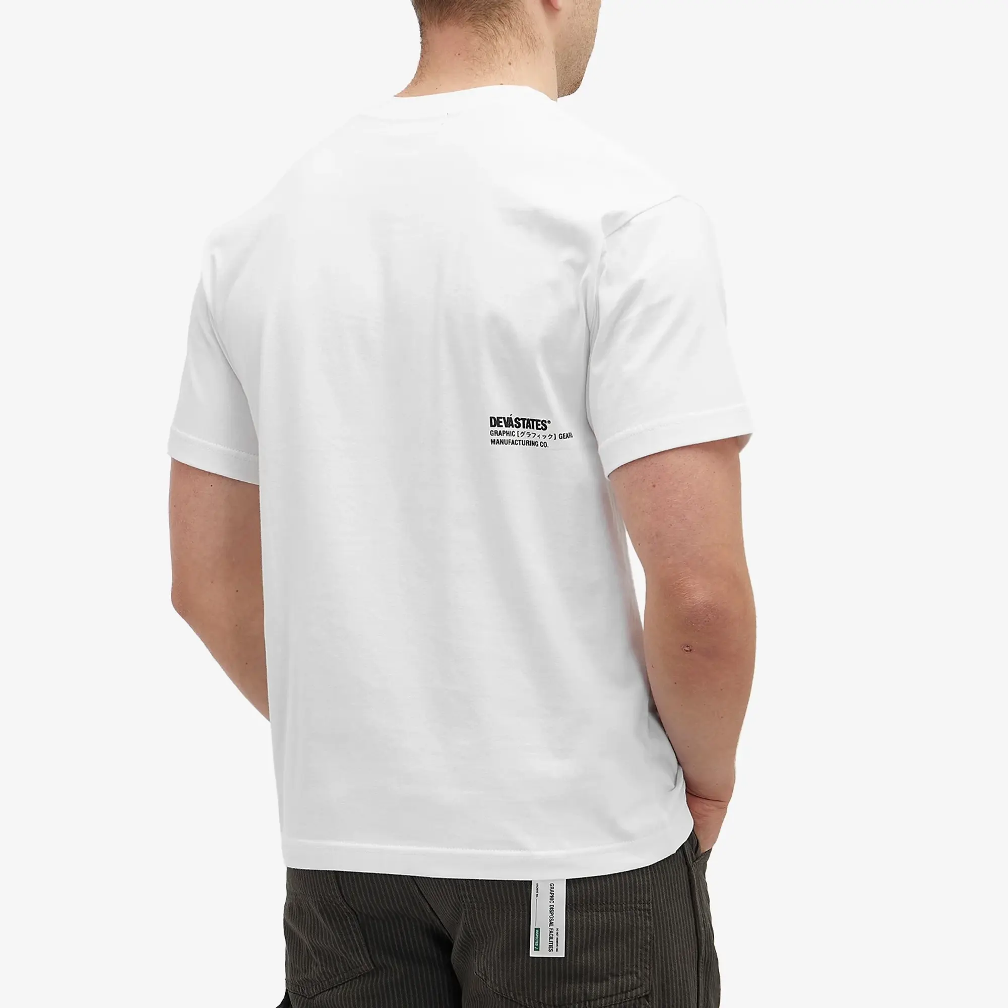 Deva States Men's Critical T-Shirt White