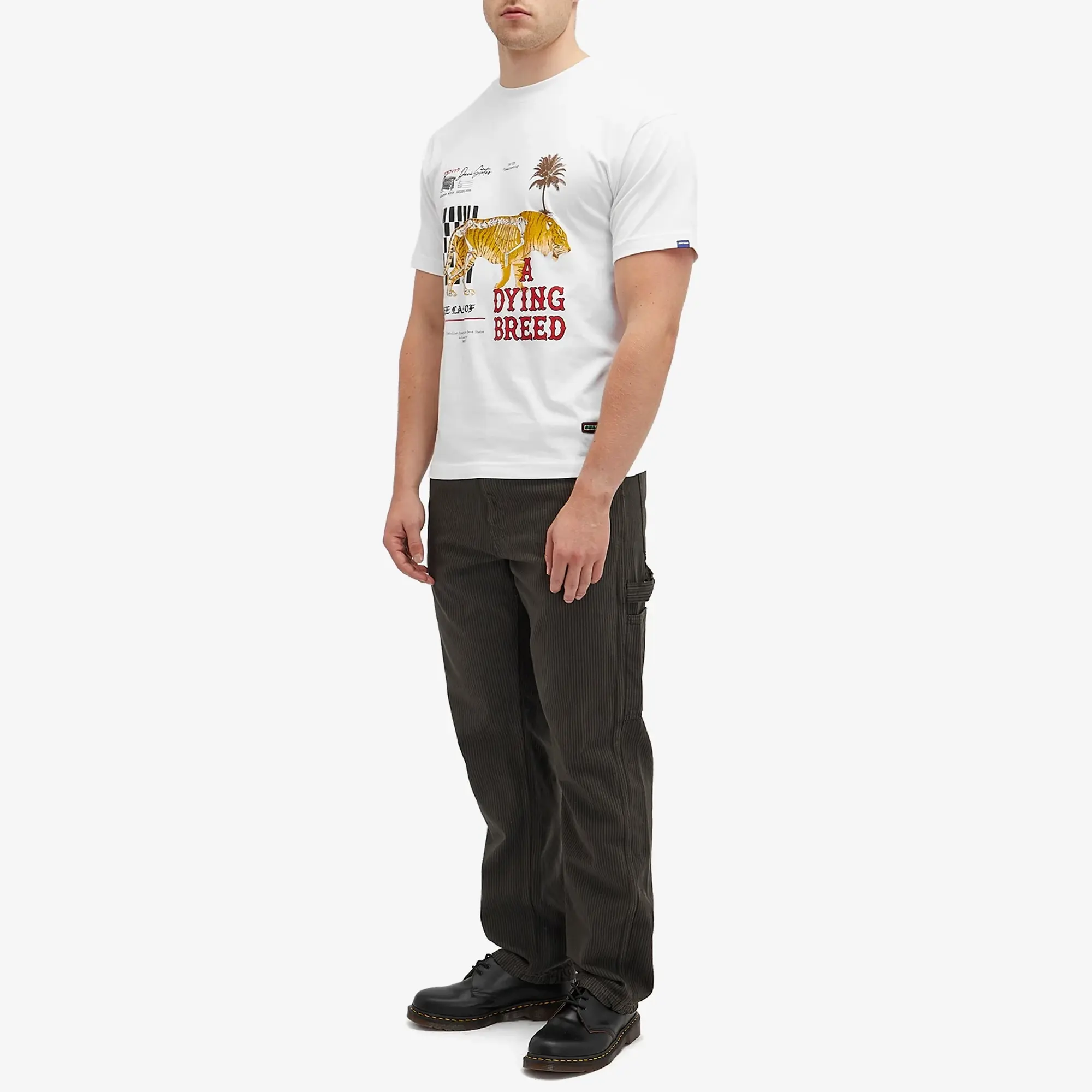 Deva States Men's Critical T-Shirt White