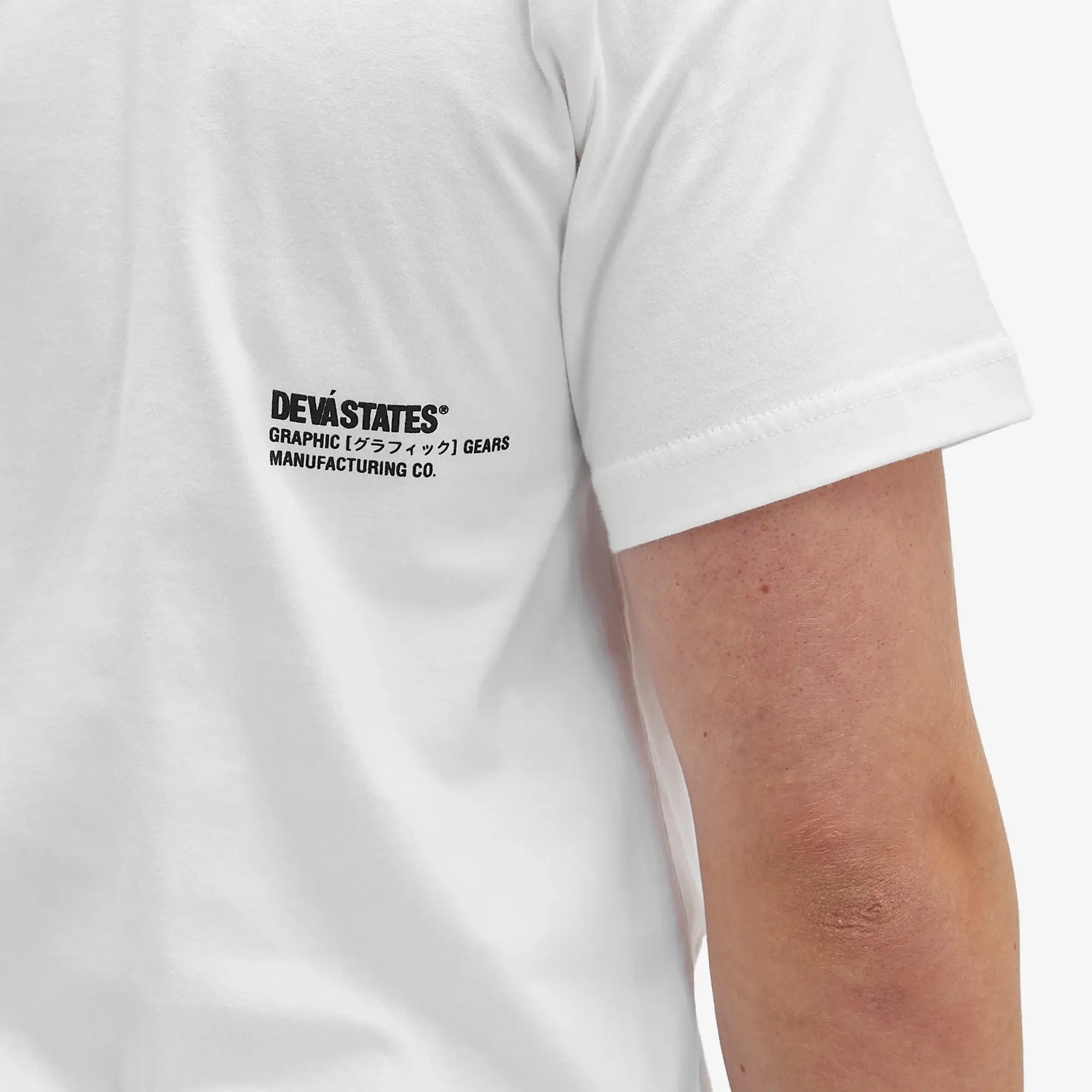 Deva States Men's Critical T-Shirt White