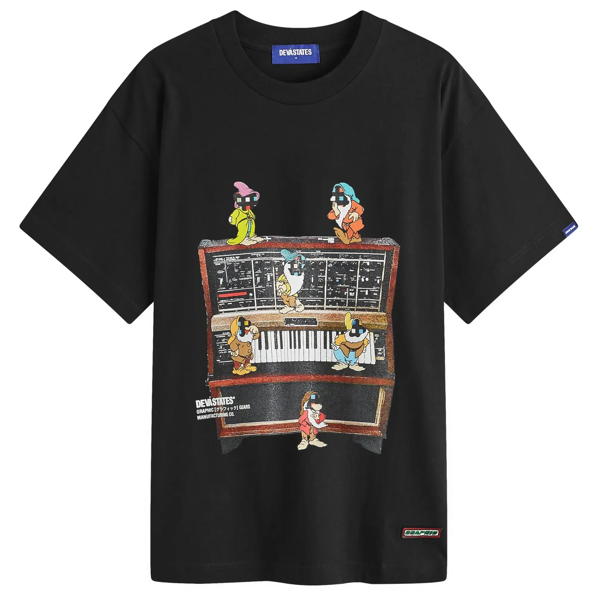 Deva States Men's Synthesis T-Shirt Black