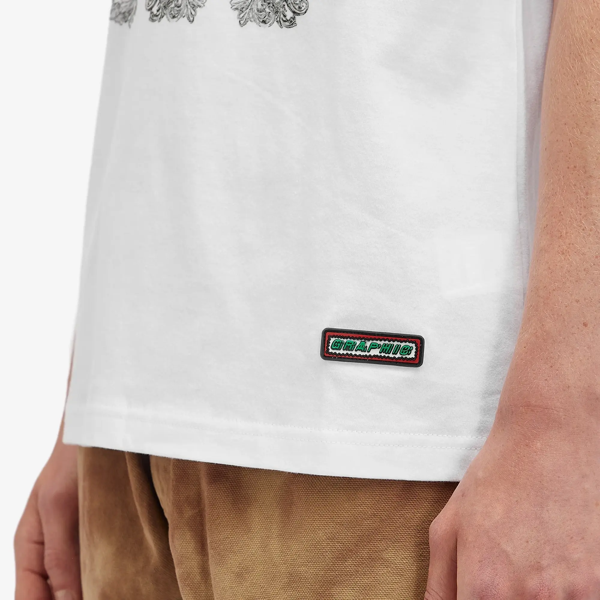 Deva States Men's Cartouche T-Shirt White