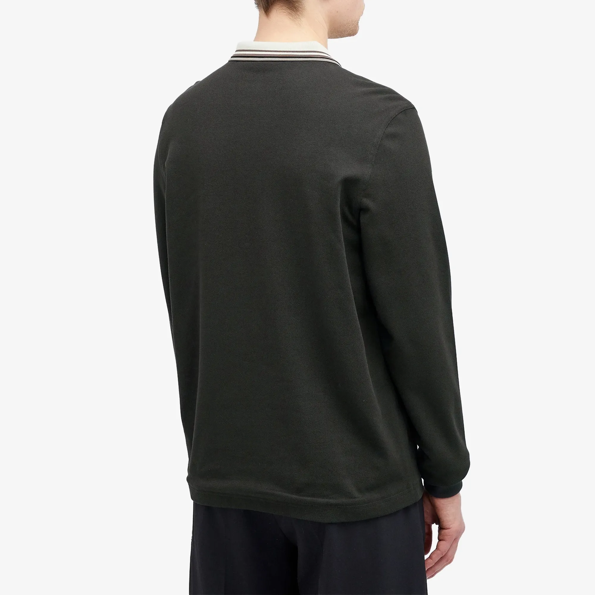 Fred Perry Men's x Craig Green Double Layer Long Sleeve Polo Night