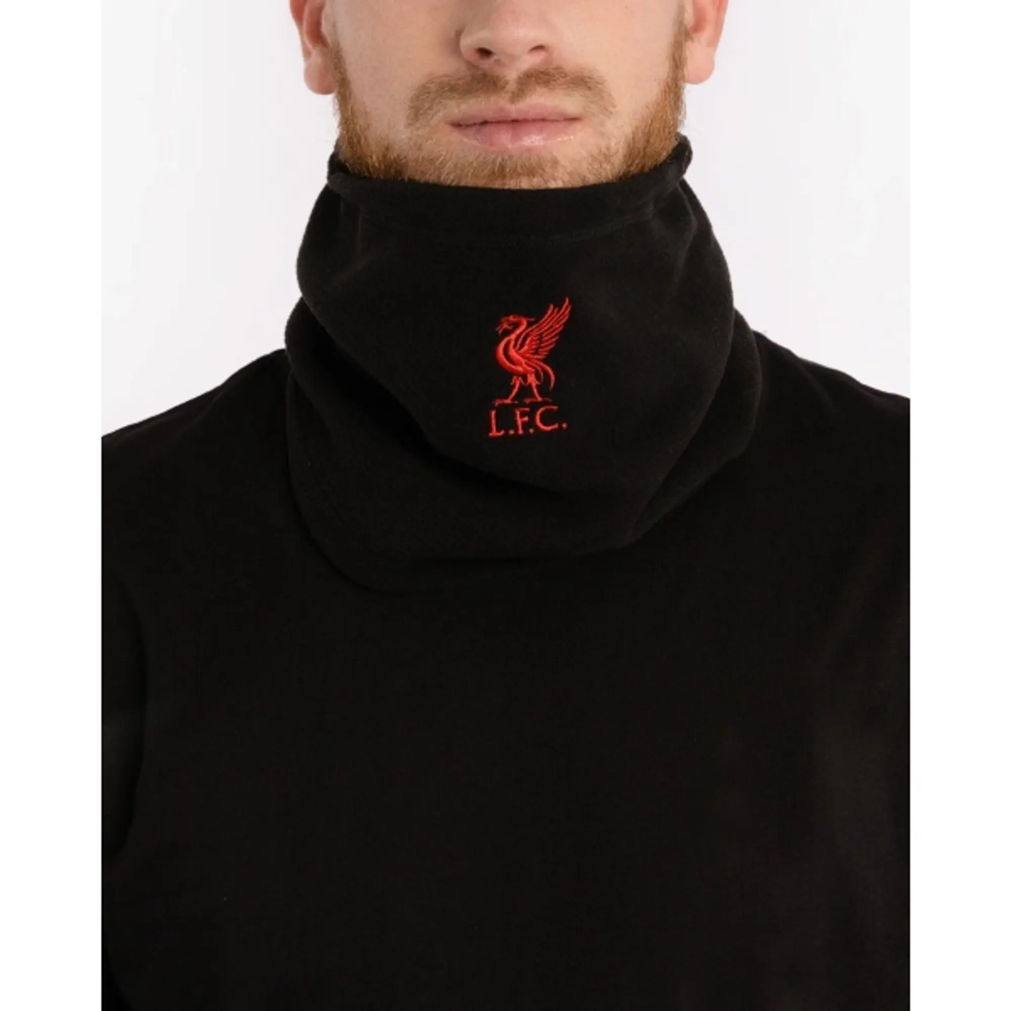 Liverpool FC LFC Essentials Fleece Snood Black