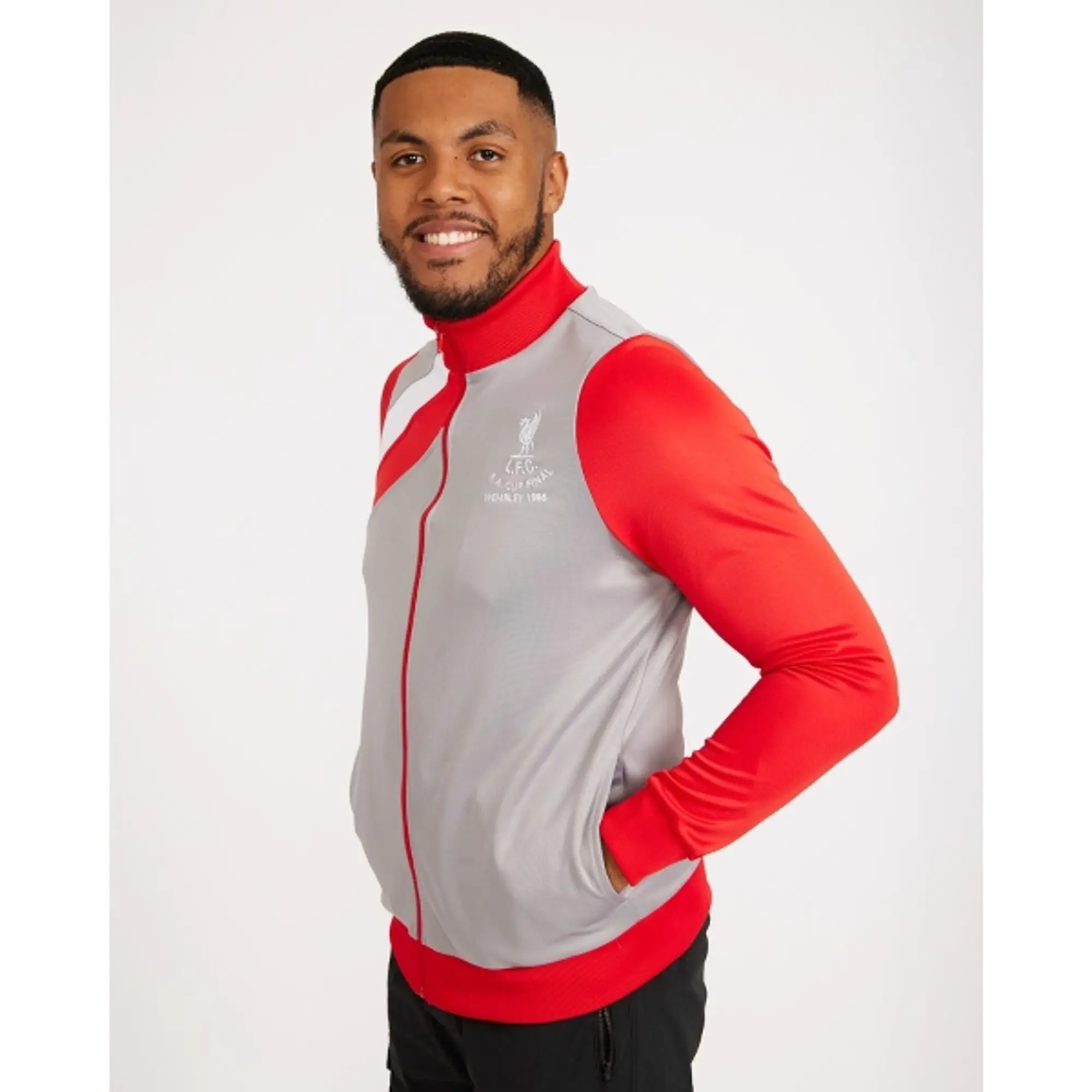 Liverpool FC LFC Mens 86 Track Jacket