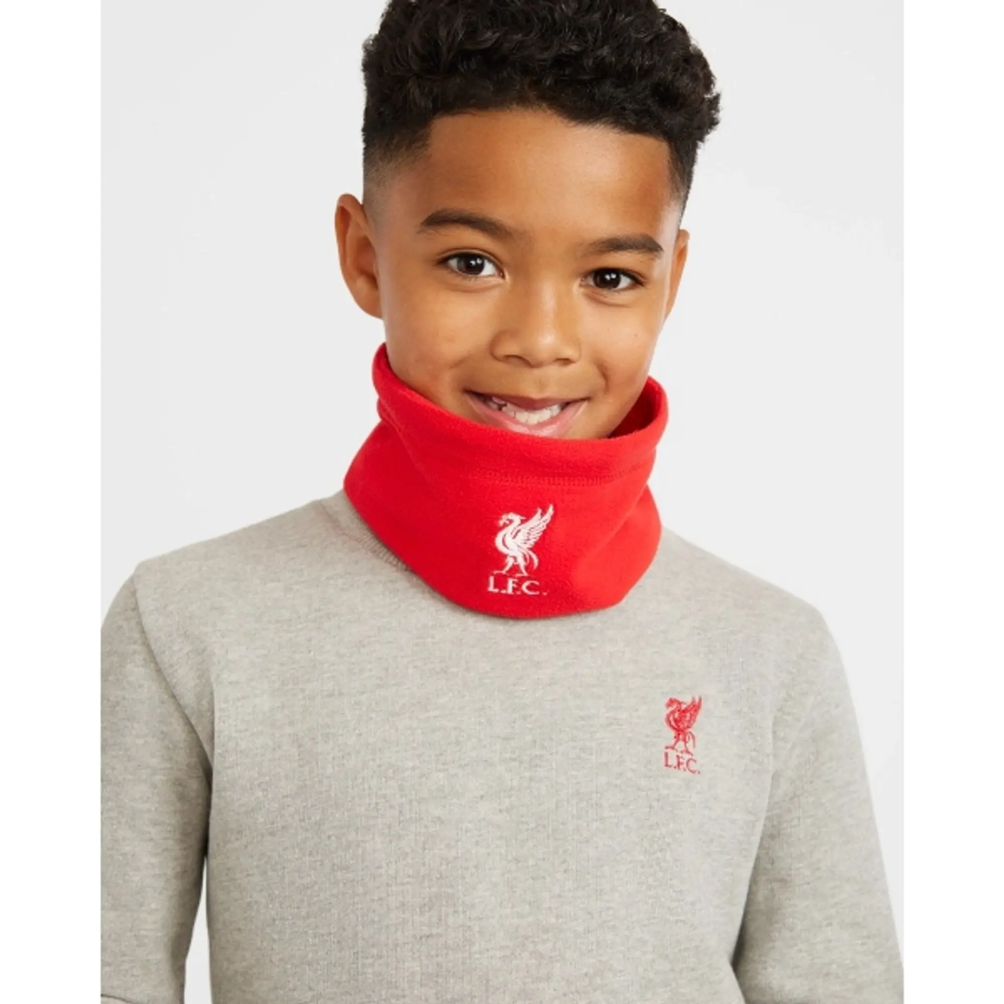 Liverpool FC LFC Junior Fleece Snood Red