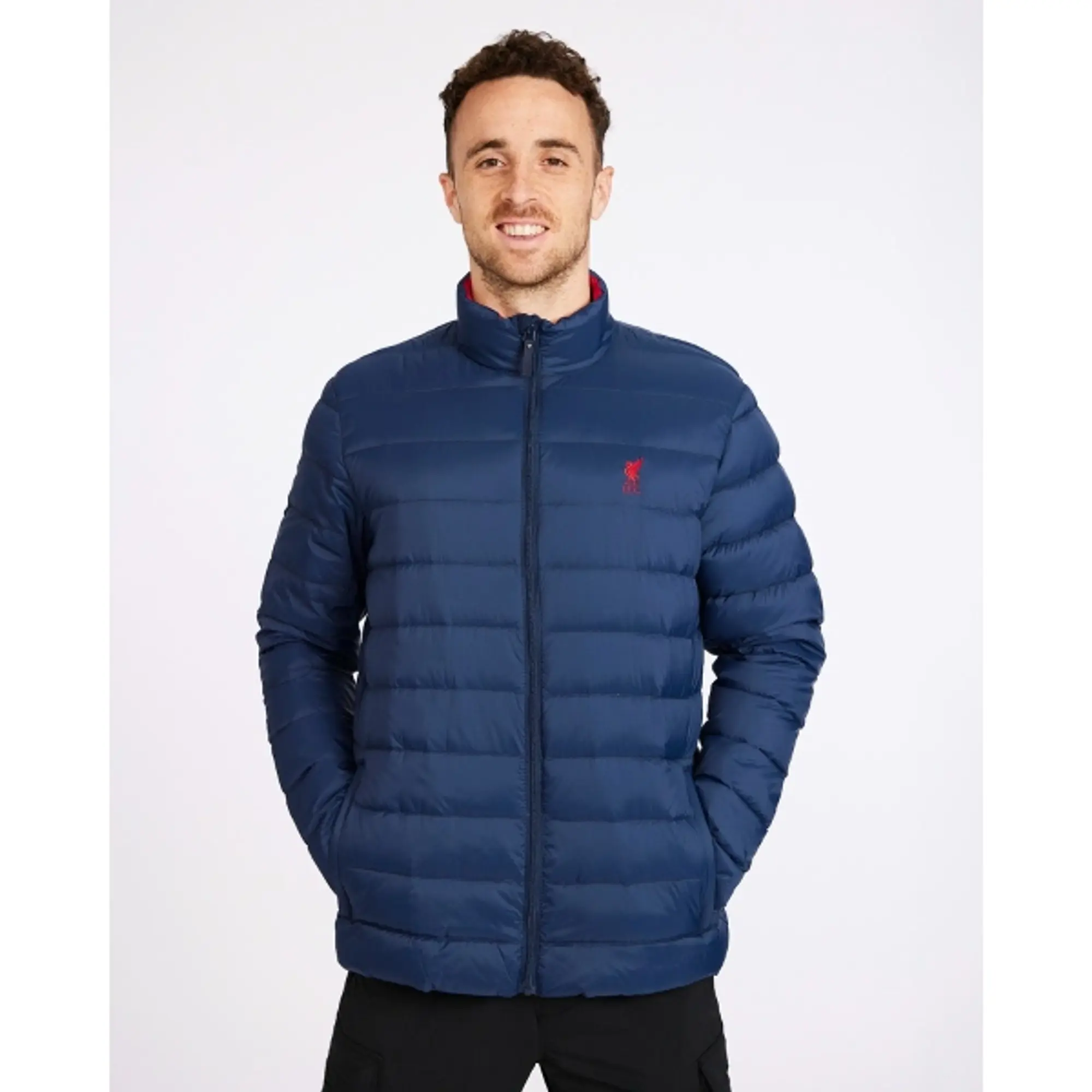 Liverpool FC LFC Down Filled Navy Jacket