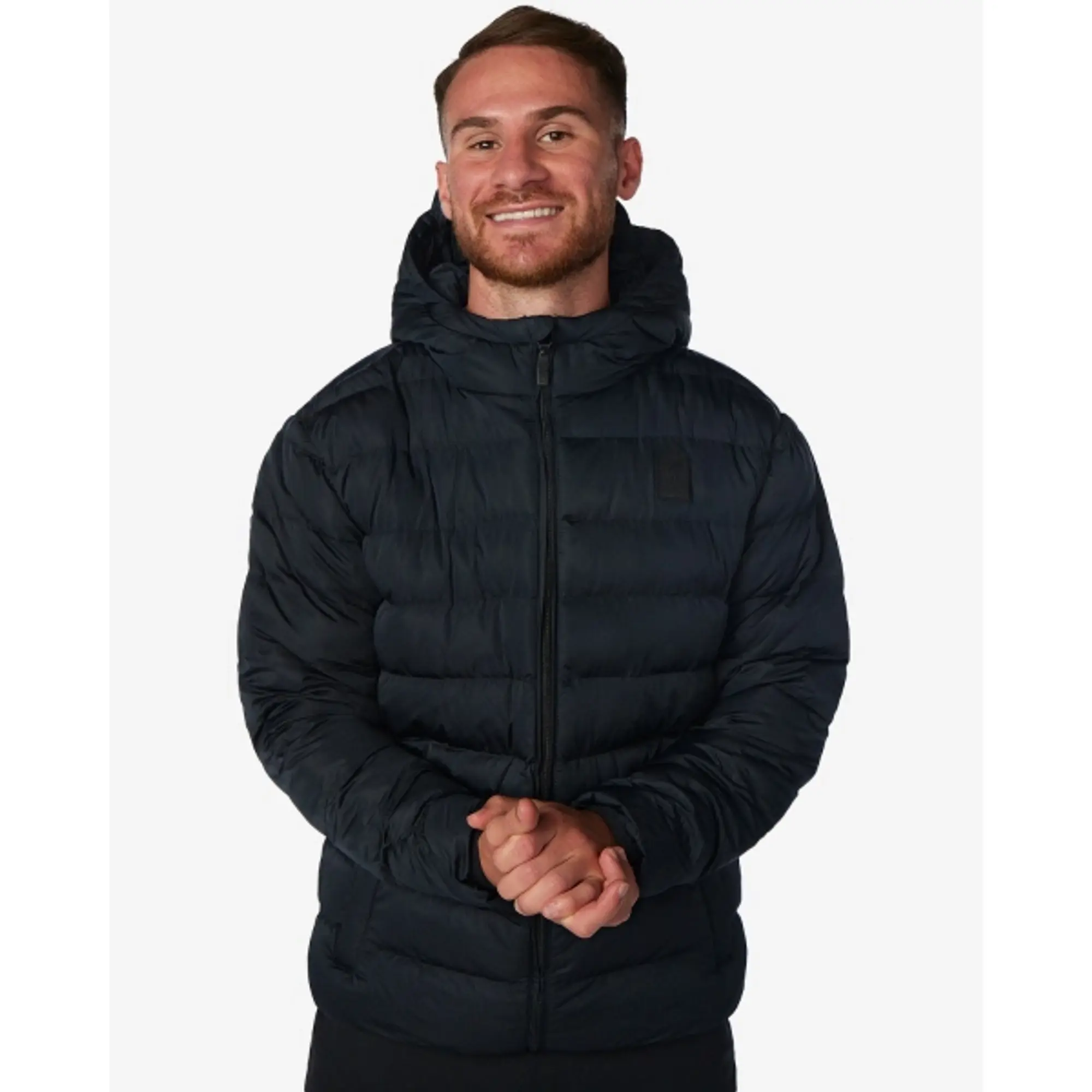 Liverpool FC LFC Black Puffa Jacket