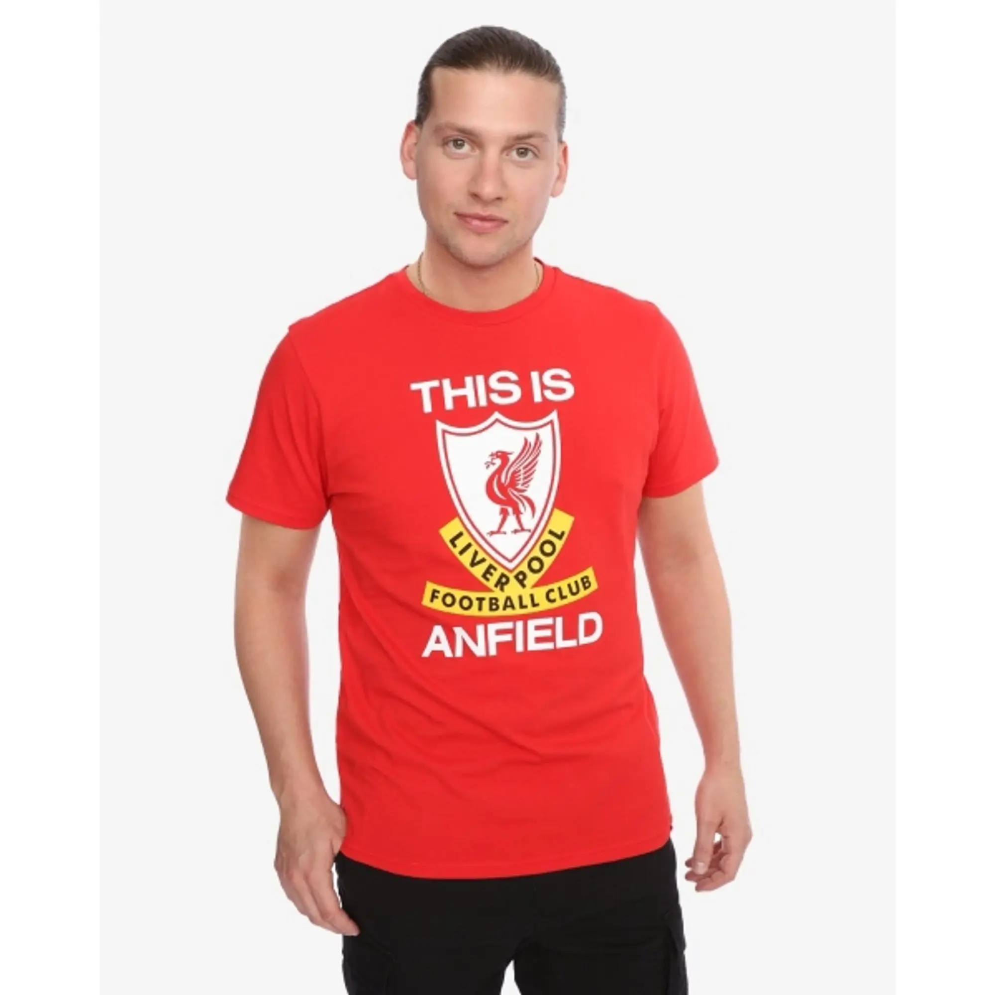 Liverpool FC LFC Adults This Is Anfield Red Tee