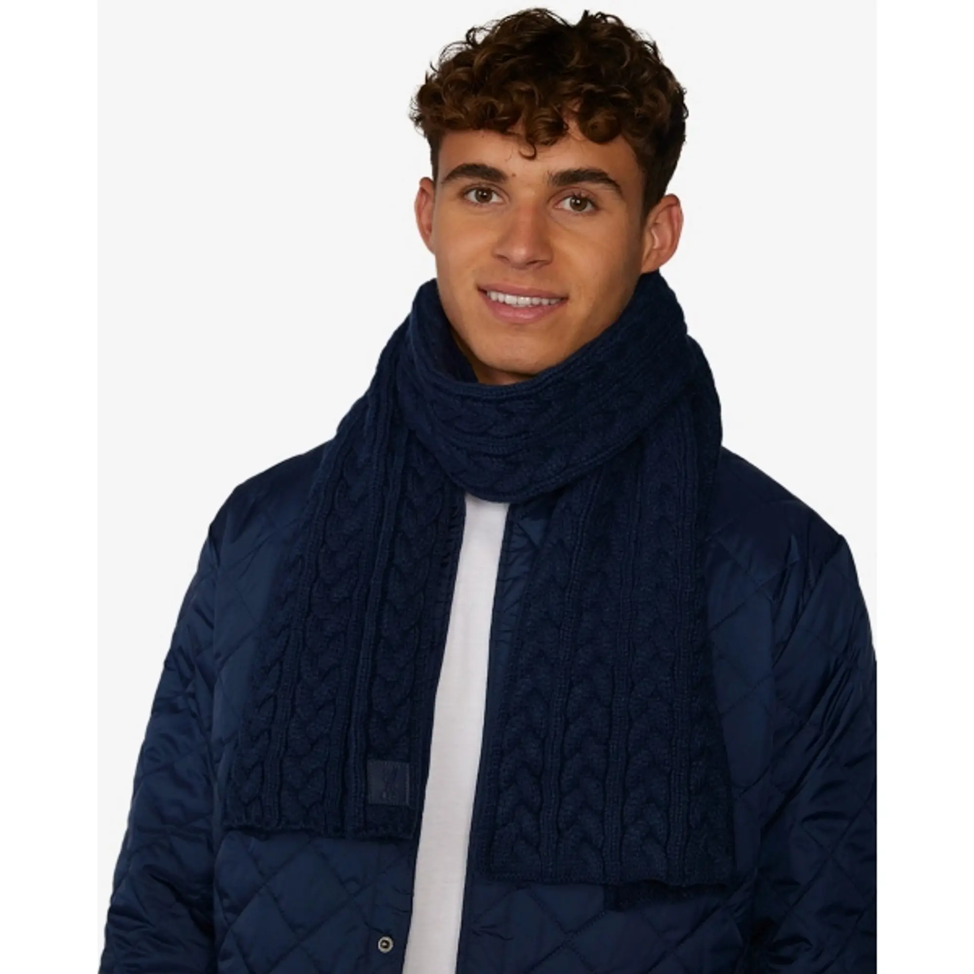 Liverpool FC LFC Cable Knit Scarf