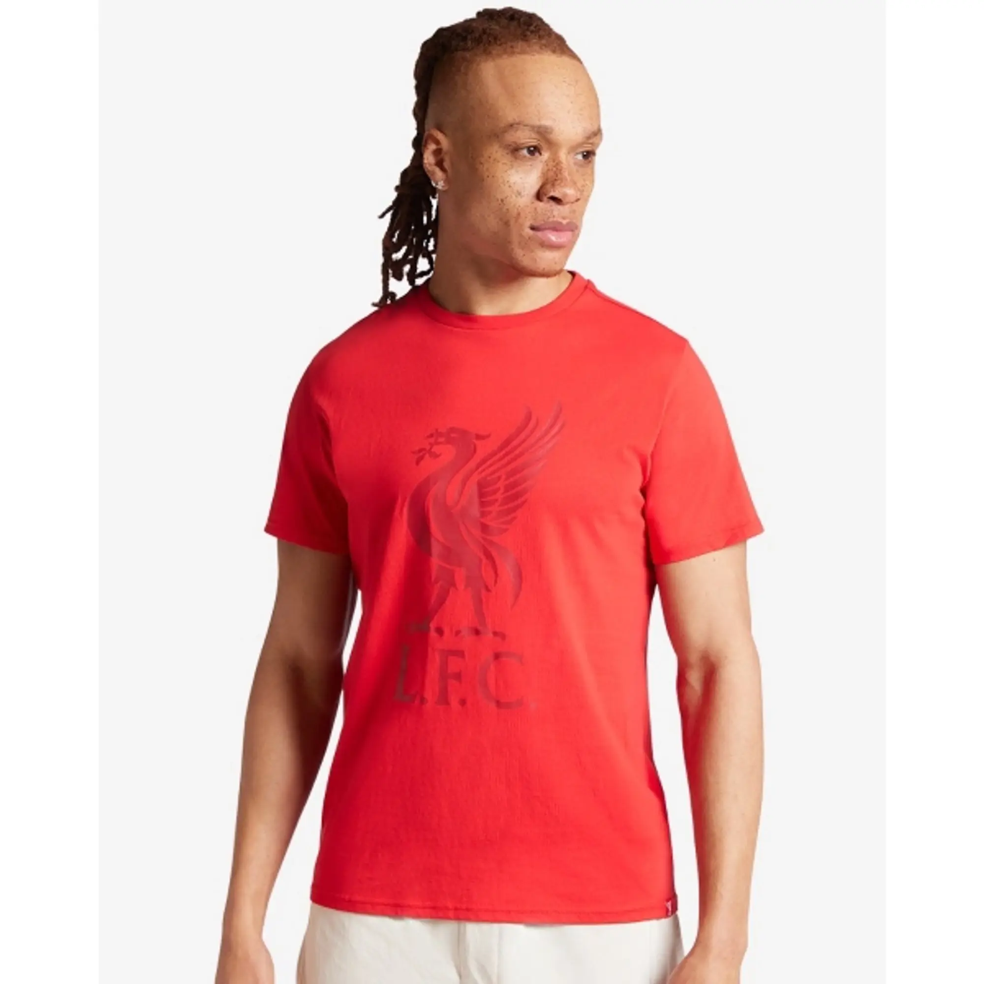 Liverpool FC LFC Adults Liverbird Red Tee