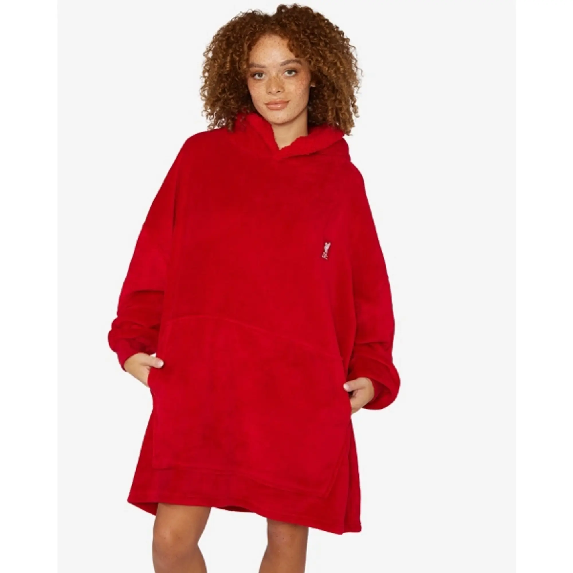 Liverpool FC LFC Unisex Robe Hoody Red
