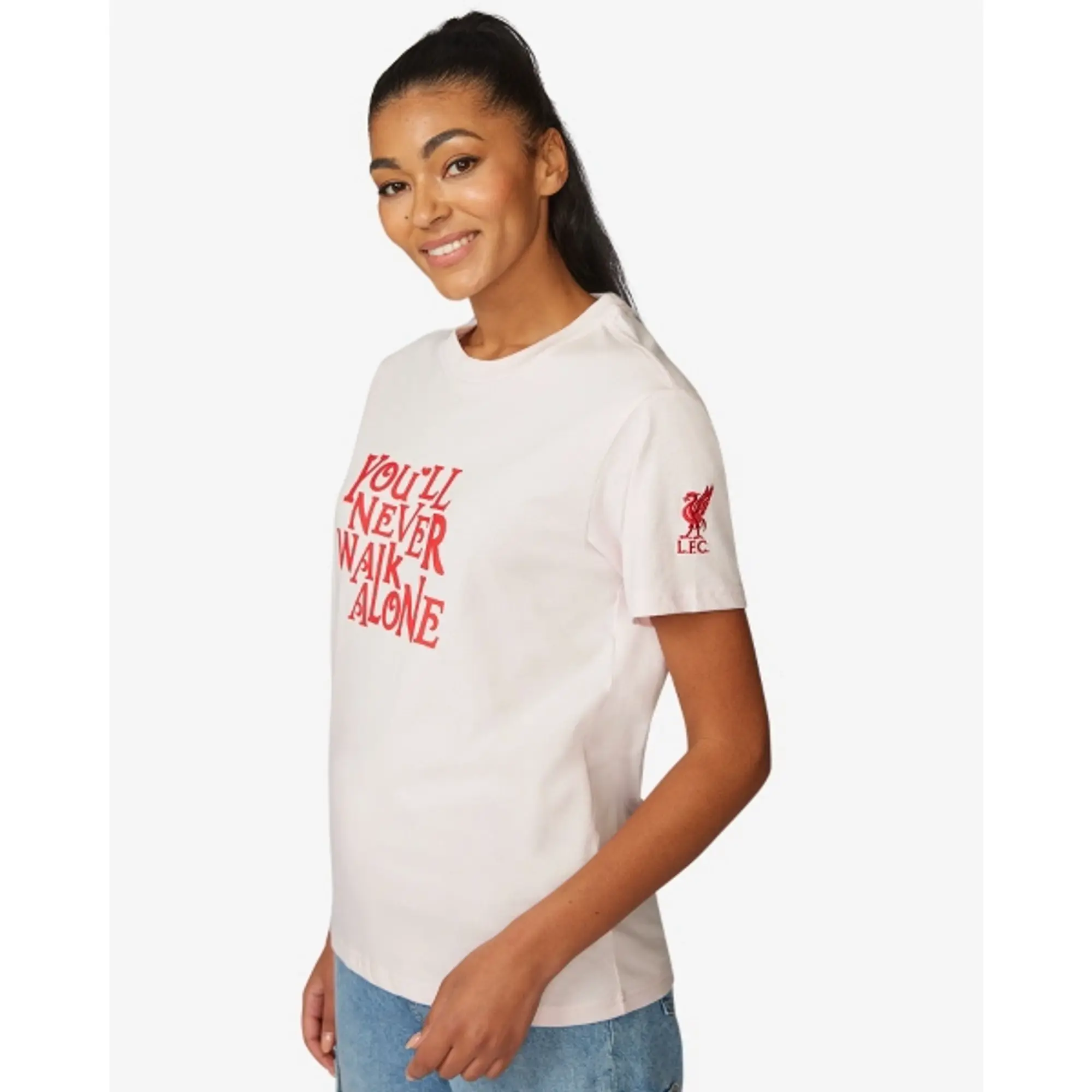 LFC x Converse Womens Tee Pink