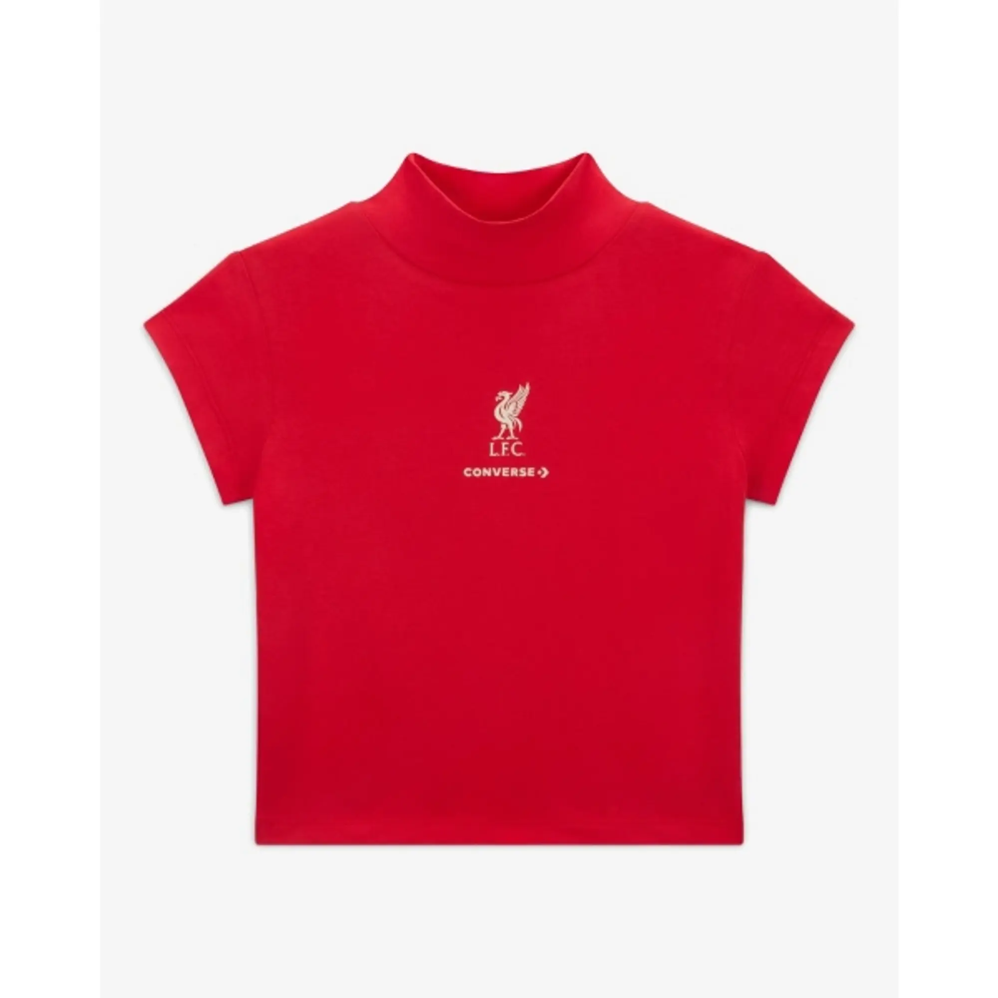 LFC X Converse Womens Short Sleeve T-Shirt Red