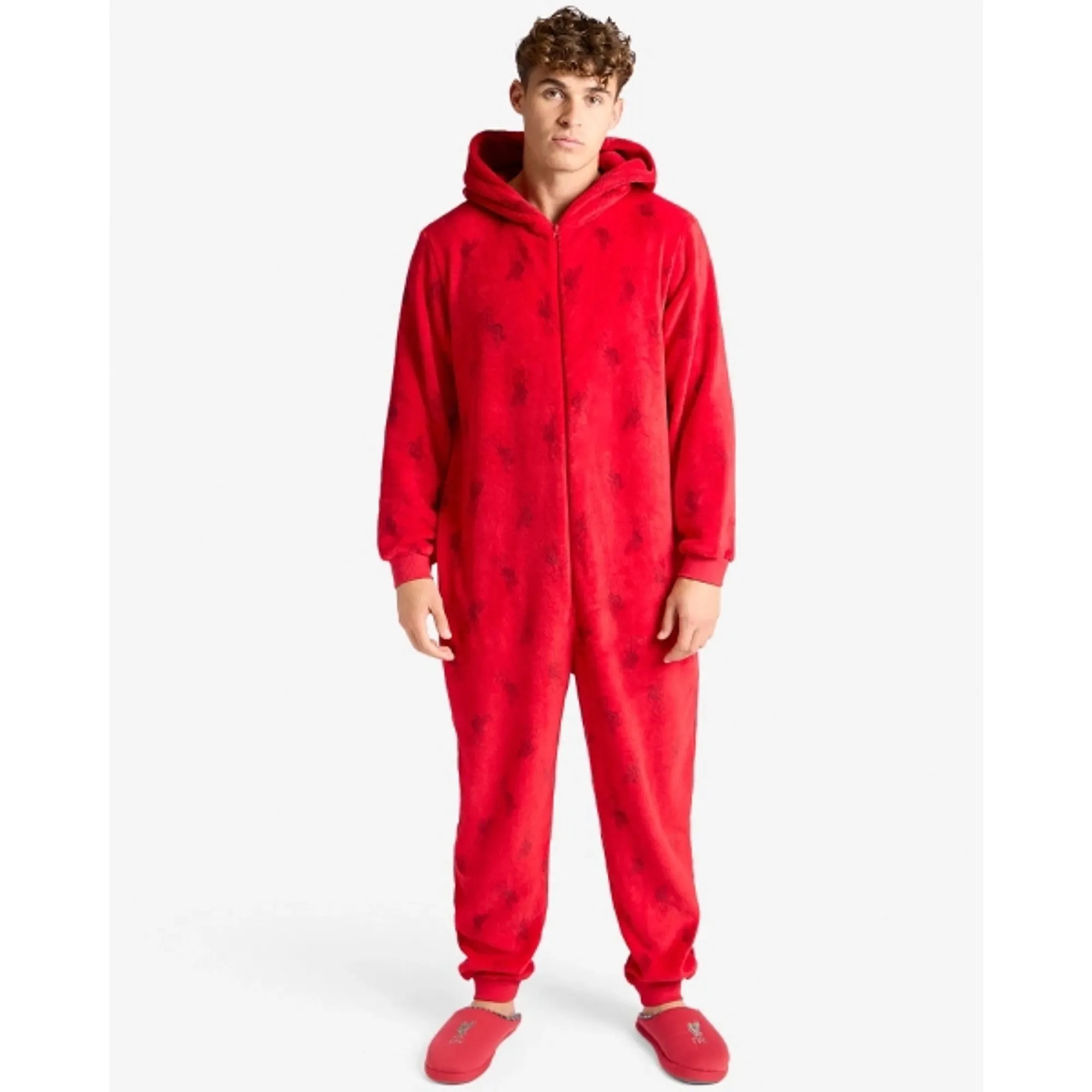 Liverpool FC LFC Adult Onesie Red