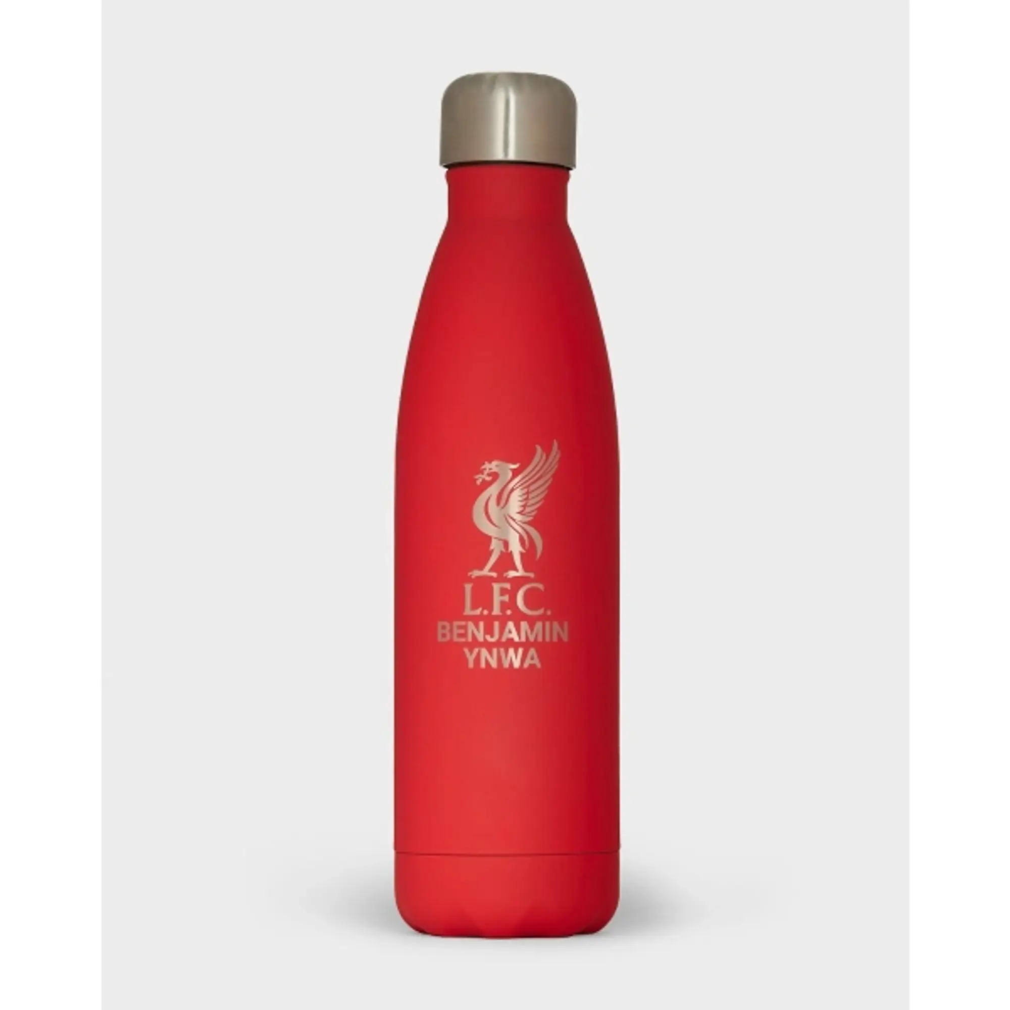 Liverpool FC LFC Liverbird Personalised Red Stainless Steel Water Bottle