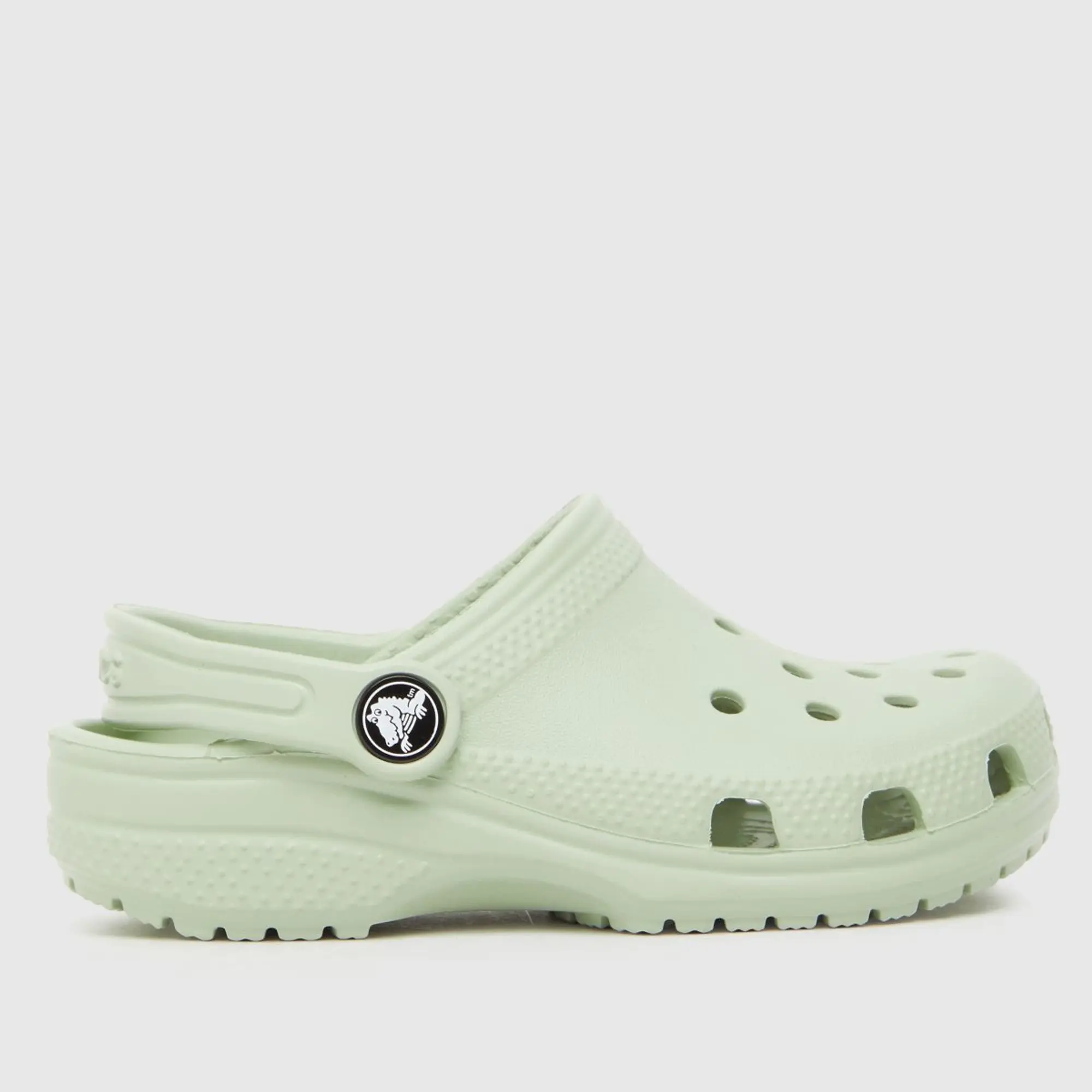 Crocs Junior Classic Clog - Green - Size 3 - Green