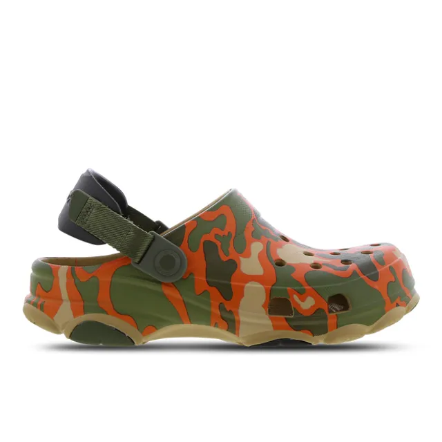 Crocs Kids All Terrain Camo Clog - Brown | 208092-2UG | FOOTY.COM