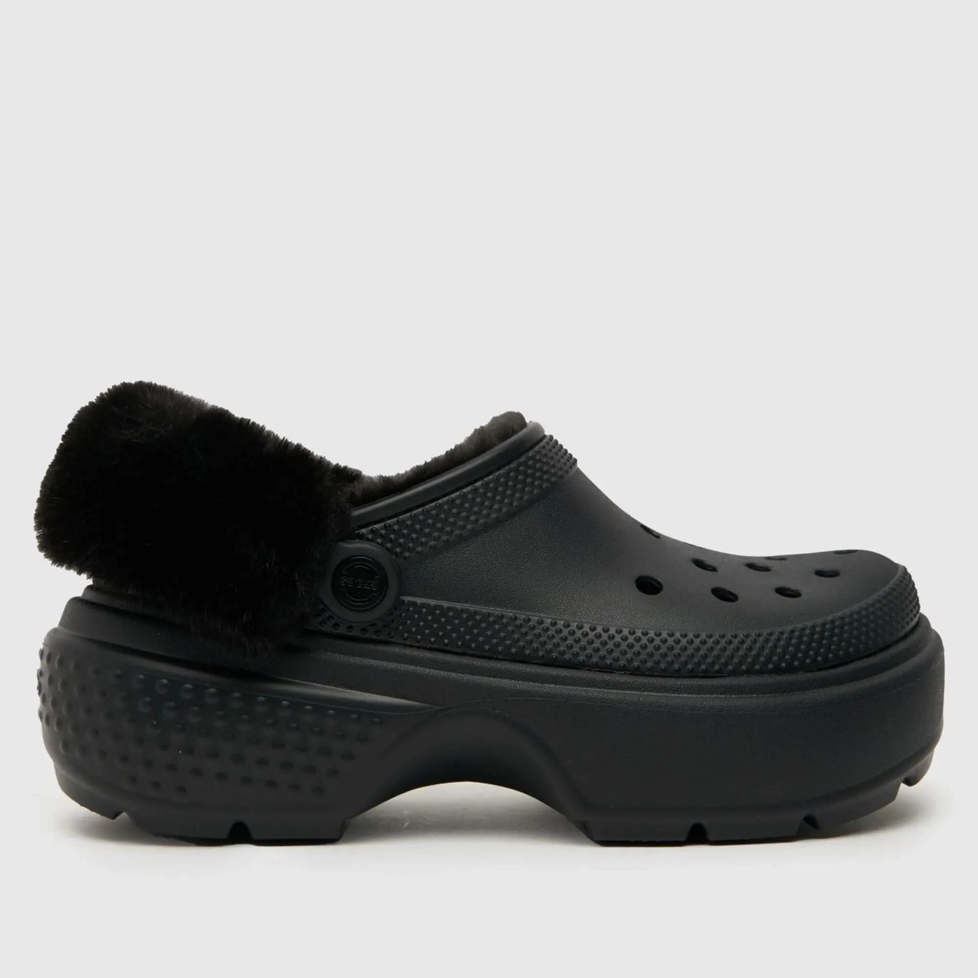 Crocs Stomp Lined Clog - Black