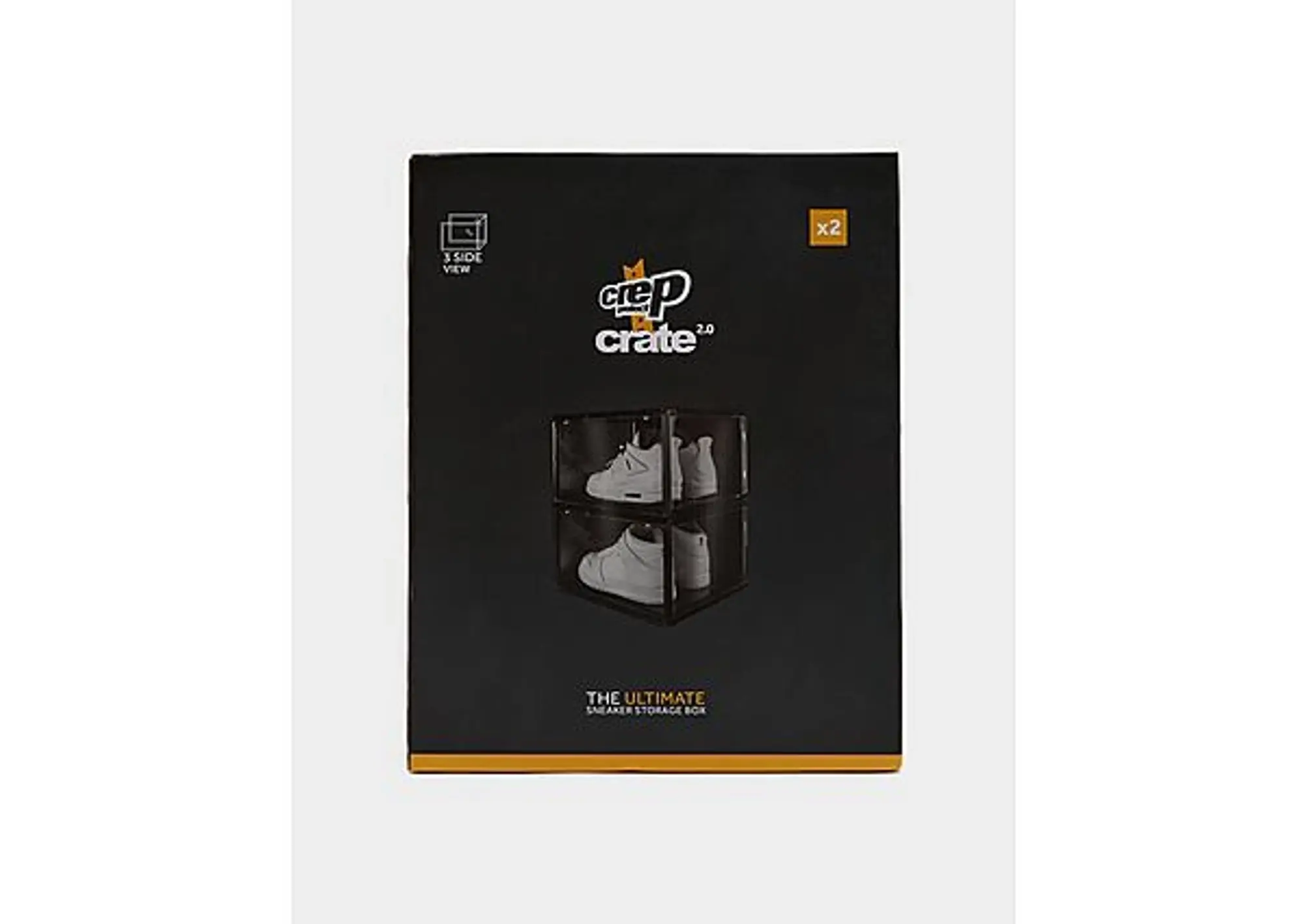 Crep Protect Crep Crates 2 Pack - Black