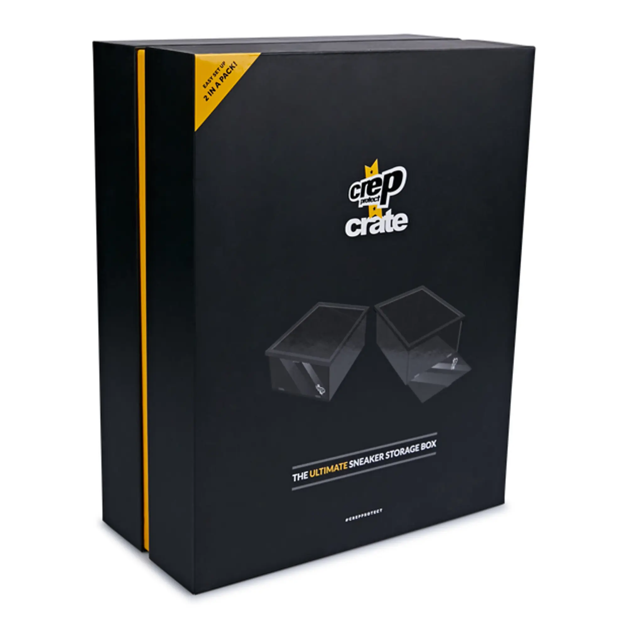 Crep Protect Crep Crates 2 Pack - Black