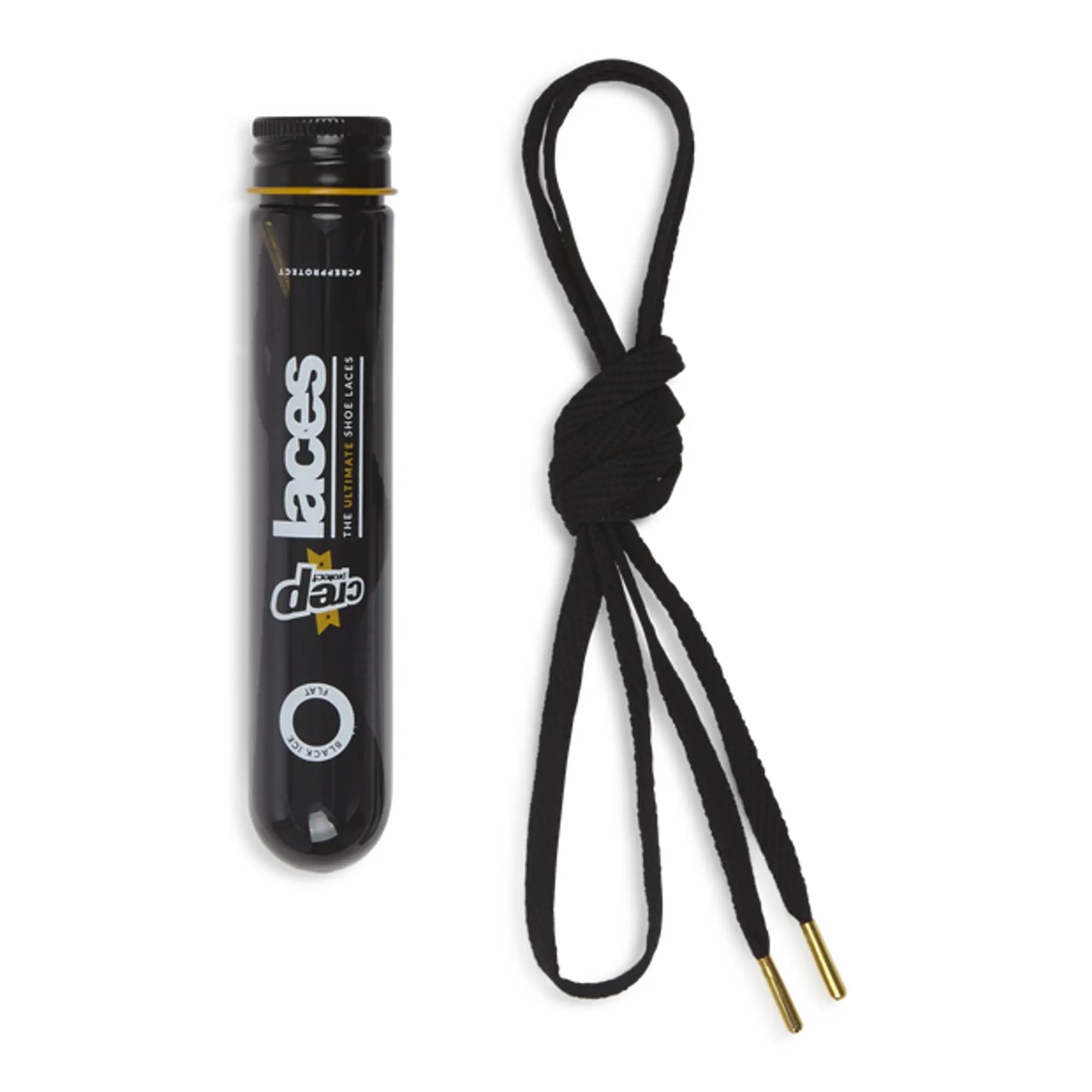 Crep Protect Flat Laces - Black