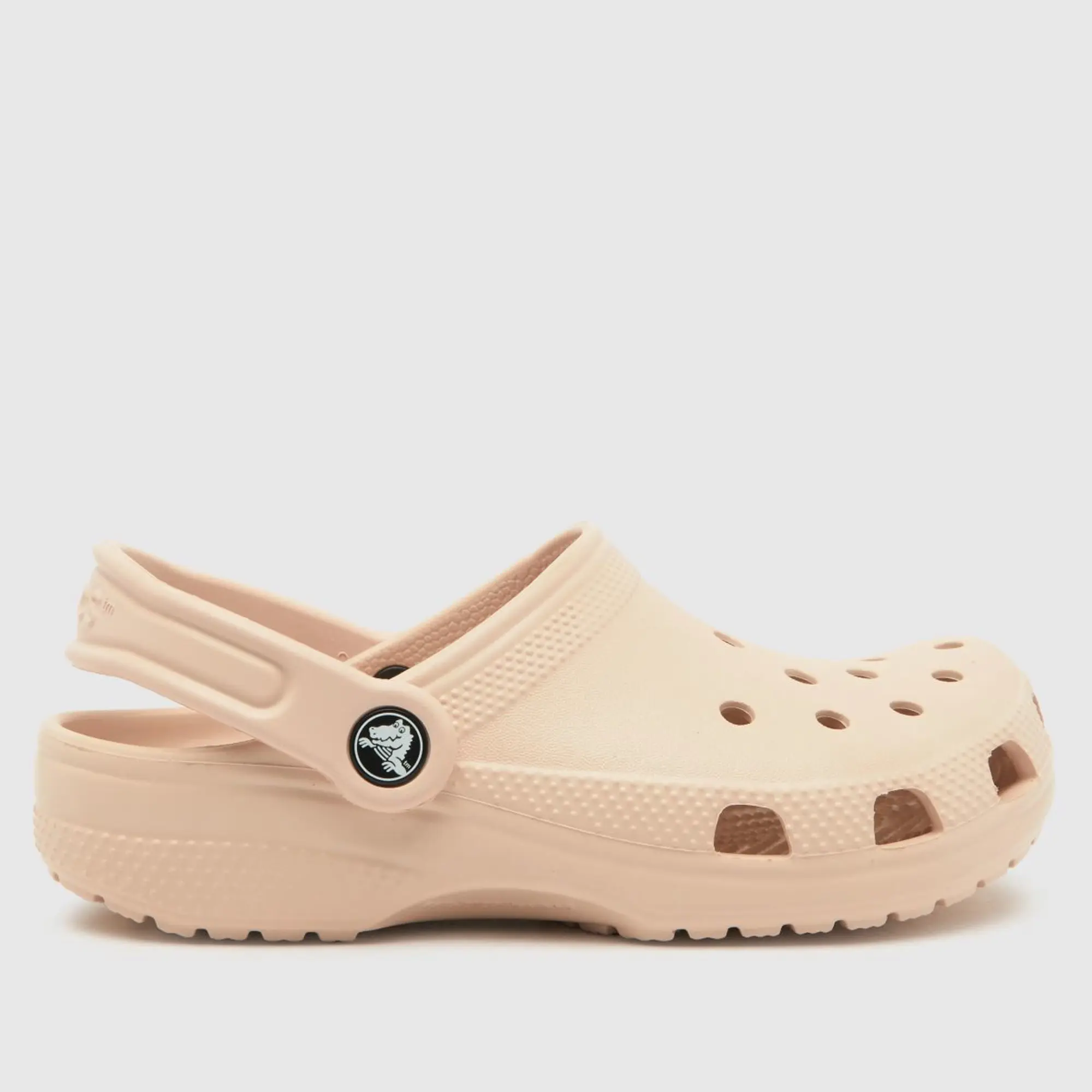 Crocs Junior Classic Clog - Beige - Size 6 - Beige