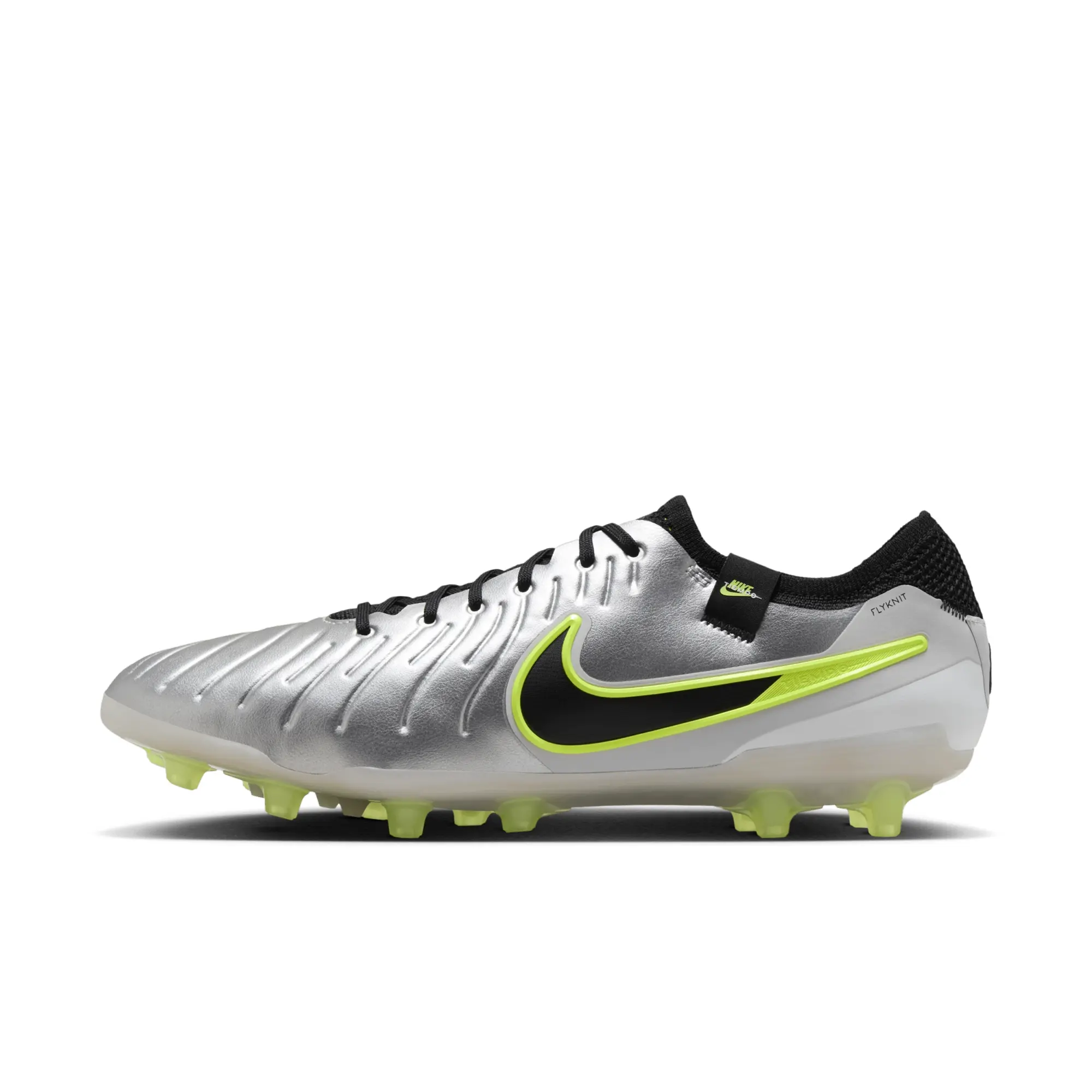 Nike Tiempo Legend 10 Elite Artificial-Grass Football Boot - Grey