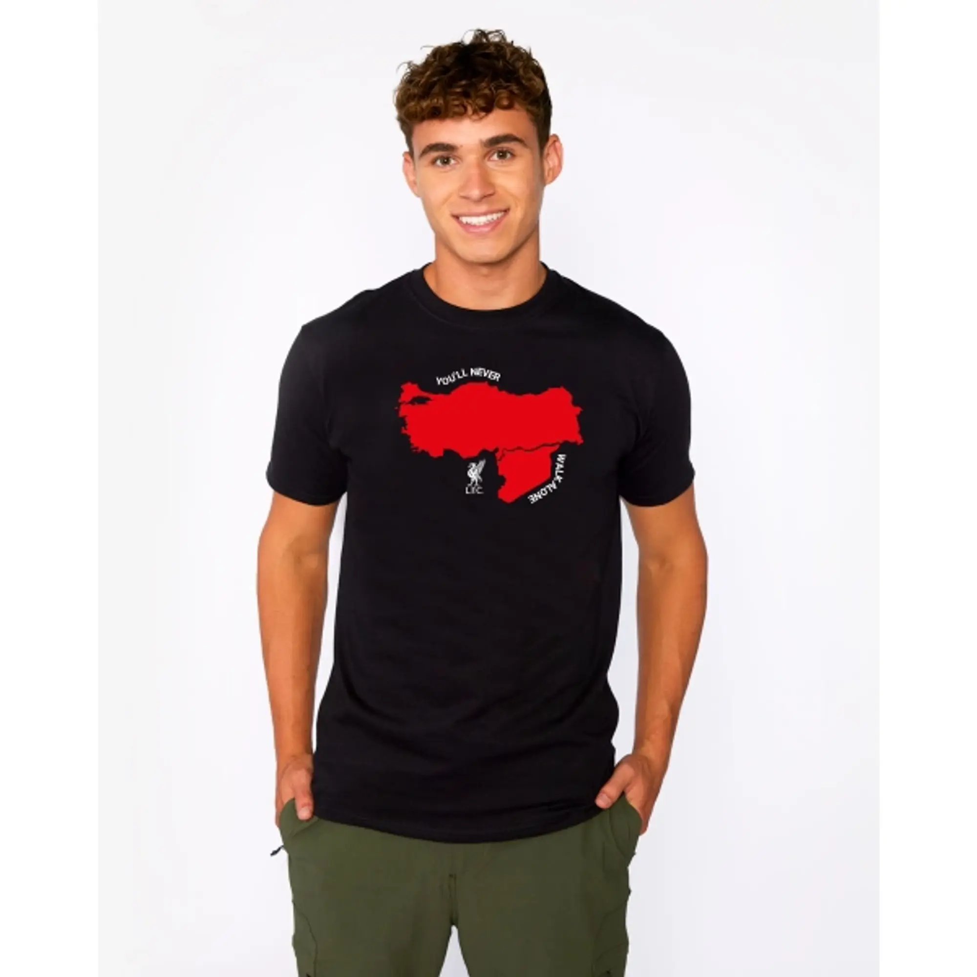 Liverpool FC LFC Adult YNWA Support Tee