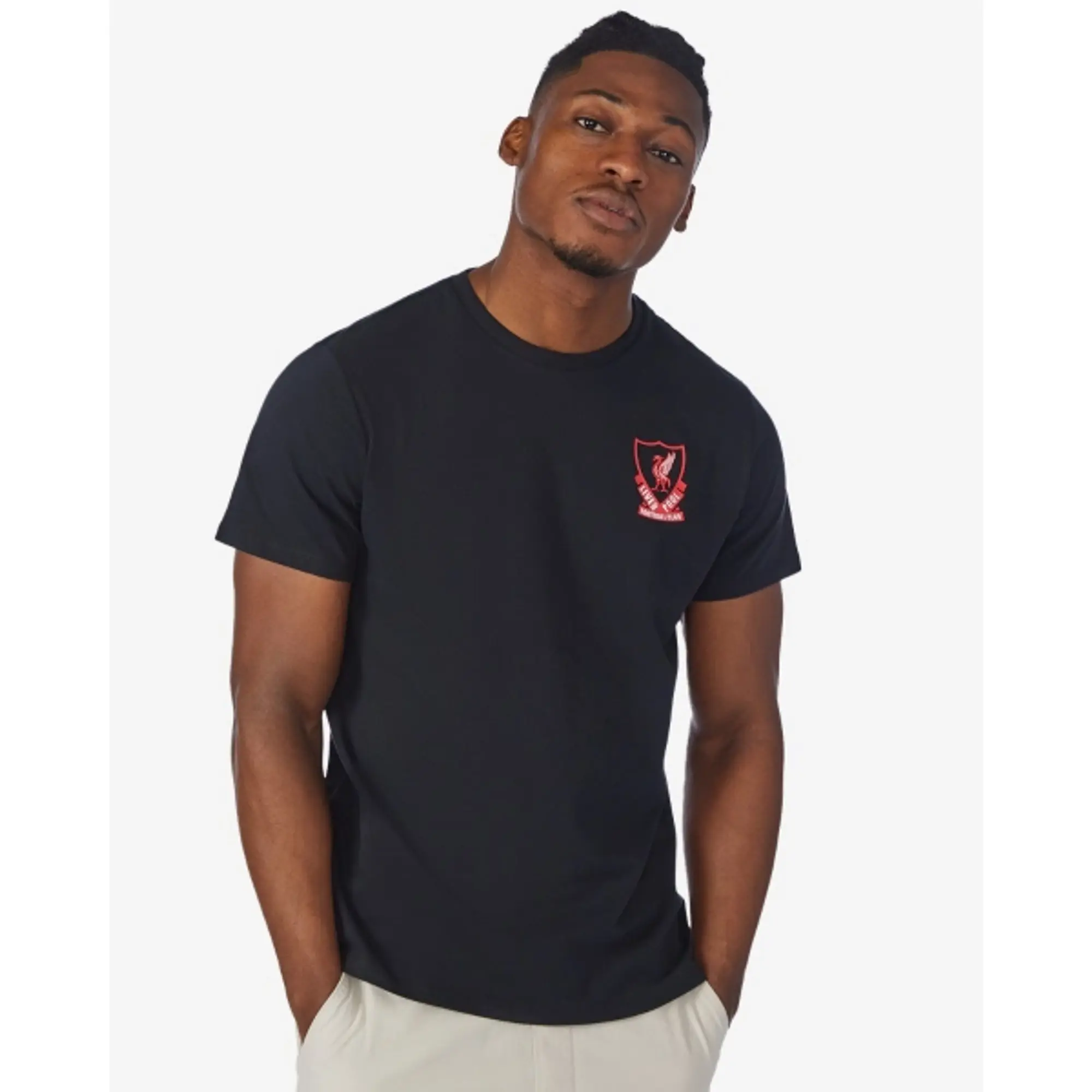 Liverpool FC LFC Mens 89 Graphic Tee Black