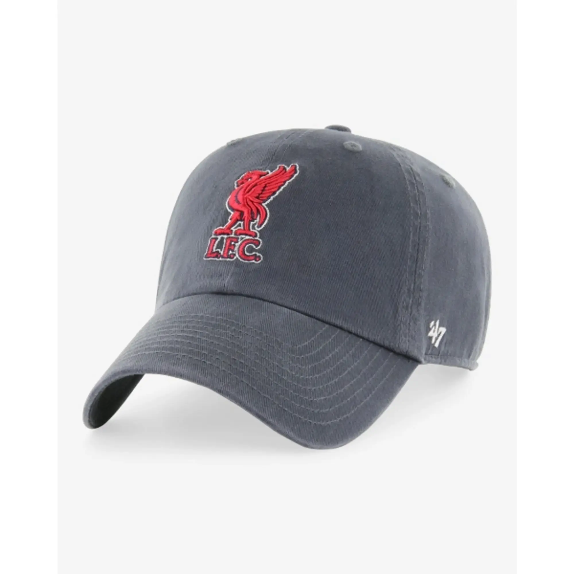 Liverpool FC LFC 47 Adults Vintage Clean Up Cap Vintage Navy