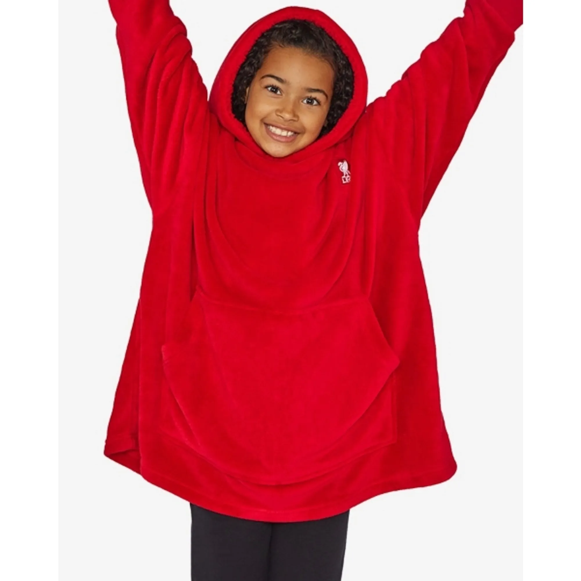 Liverpool FC LFC Infants Unisex Robed Hoody Red