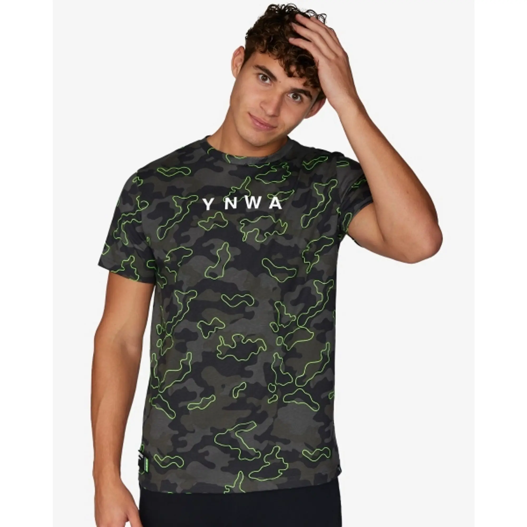 Liverpool FC LFC Mens YNWA Tee Camo