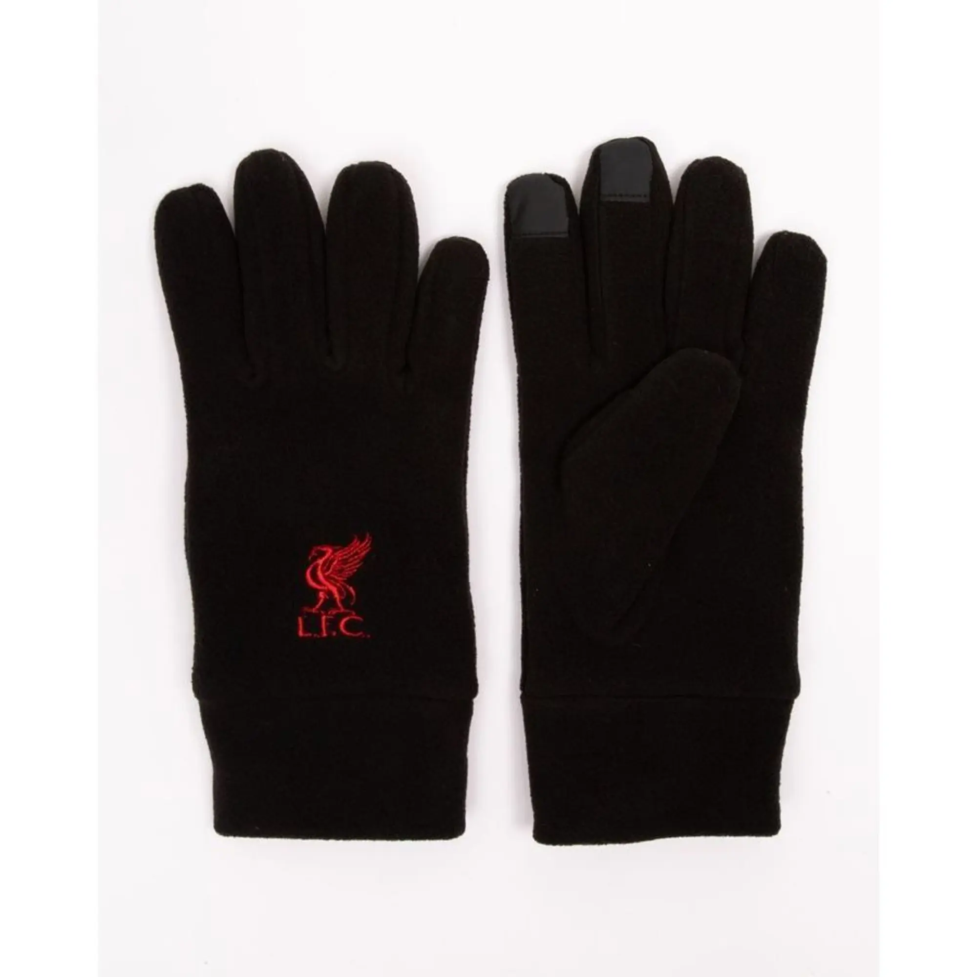 Liverpool FC Liverpool Gloves Liverbird - Black Kids - ['Black']