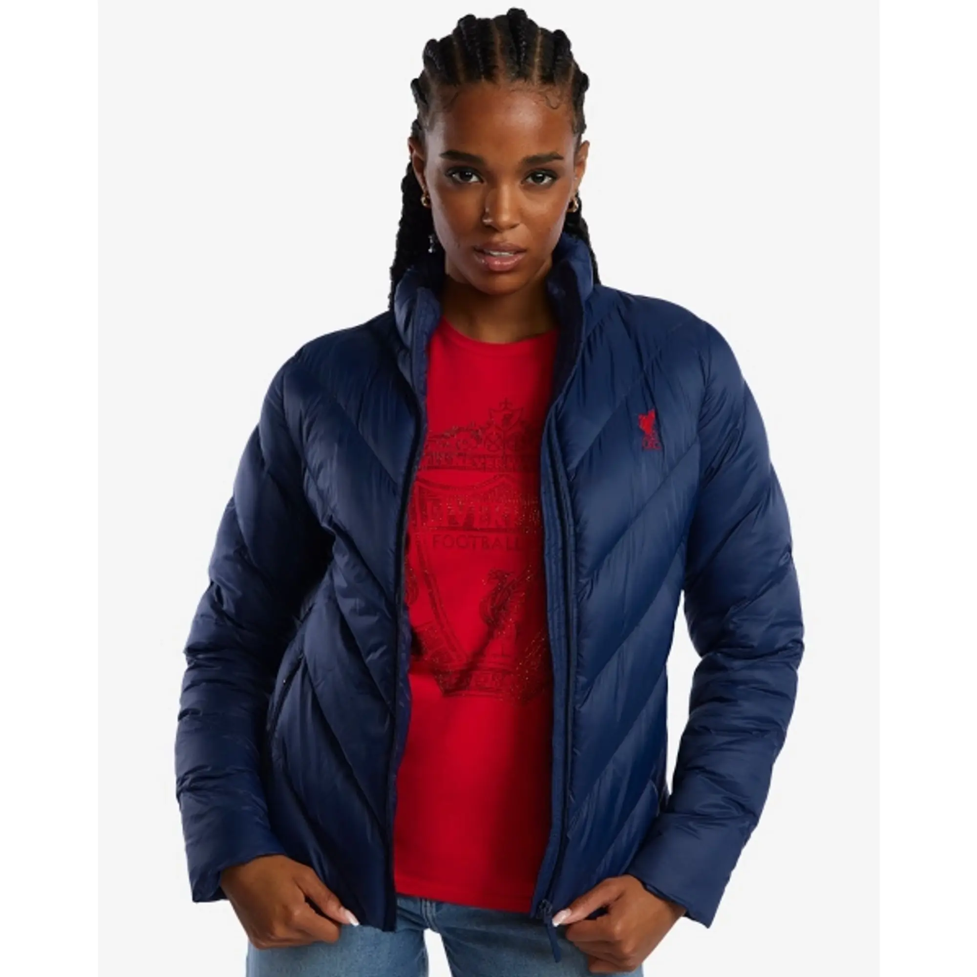 Liverpool FC LFC Womens Quilt Jacket