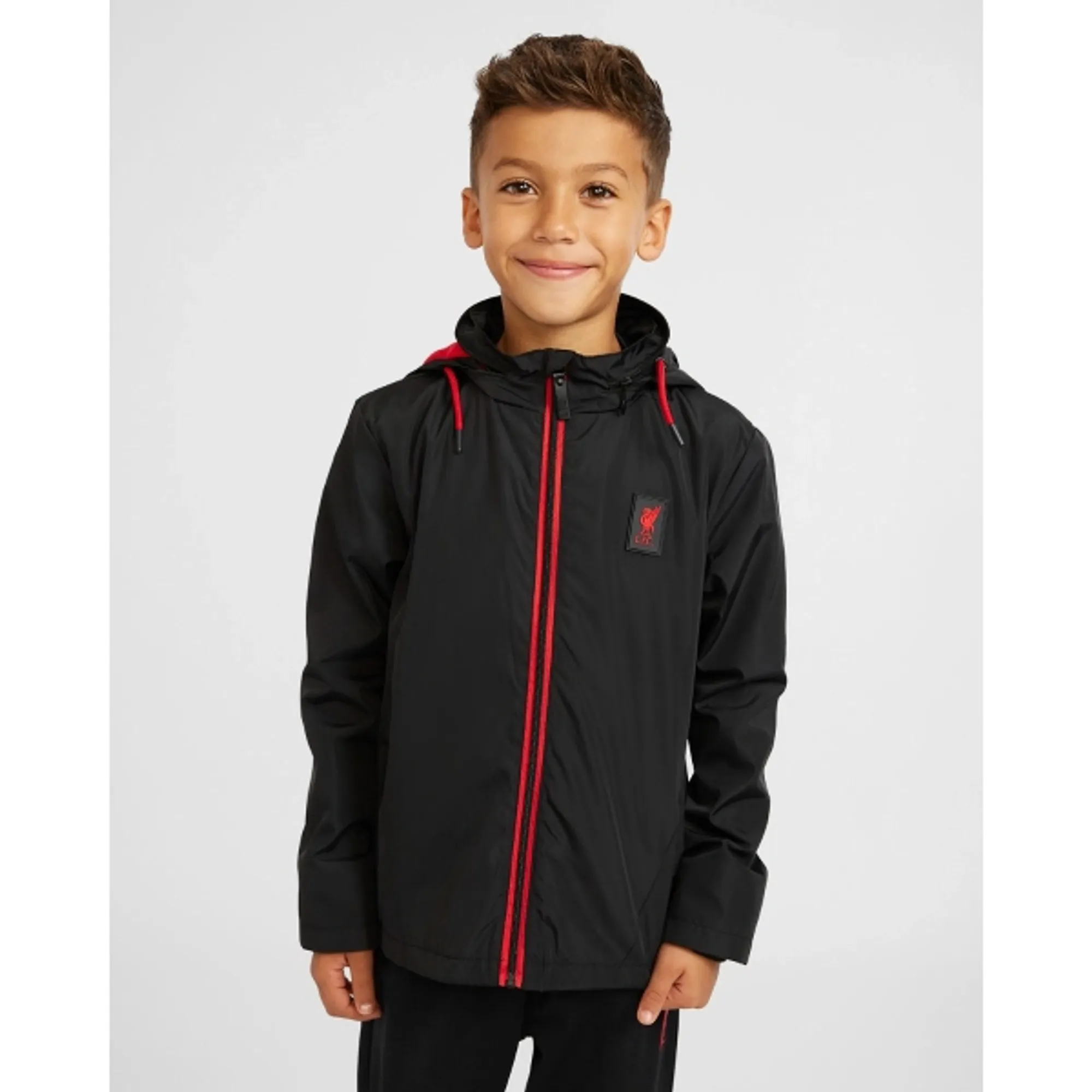 Liverpool FC LFC Junior Windcheater Black