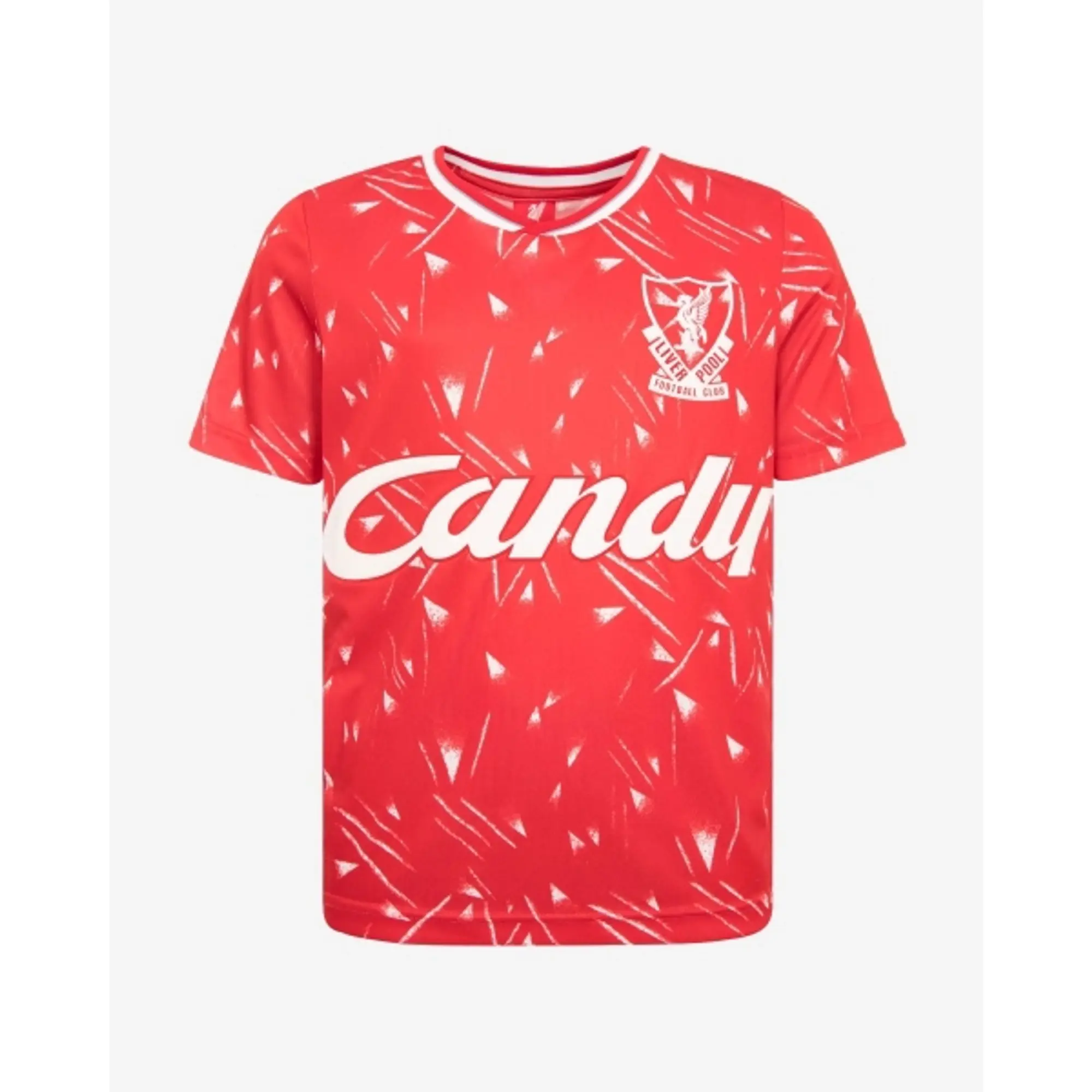 Liverpool FC LFC Retro Infant Candy 89-91 Home Shirt