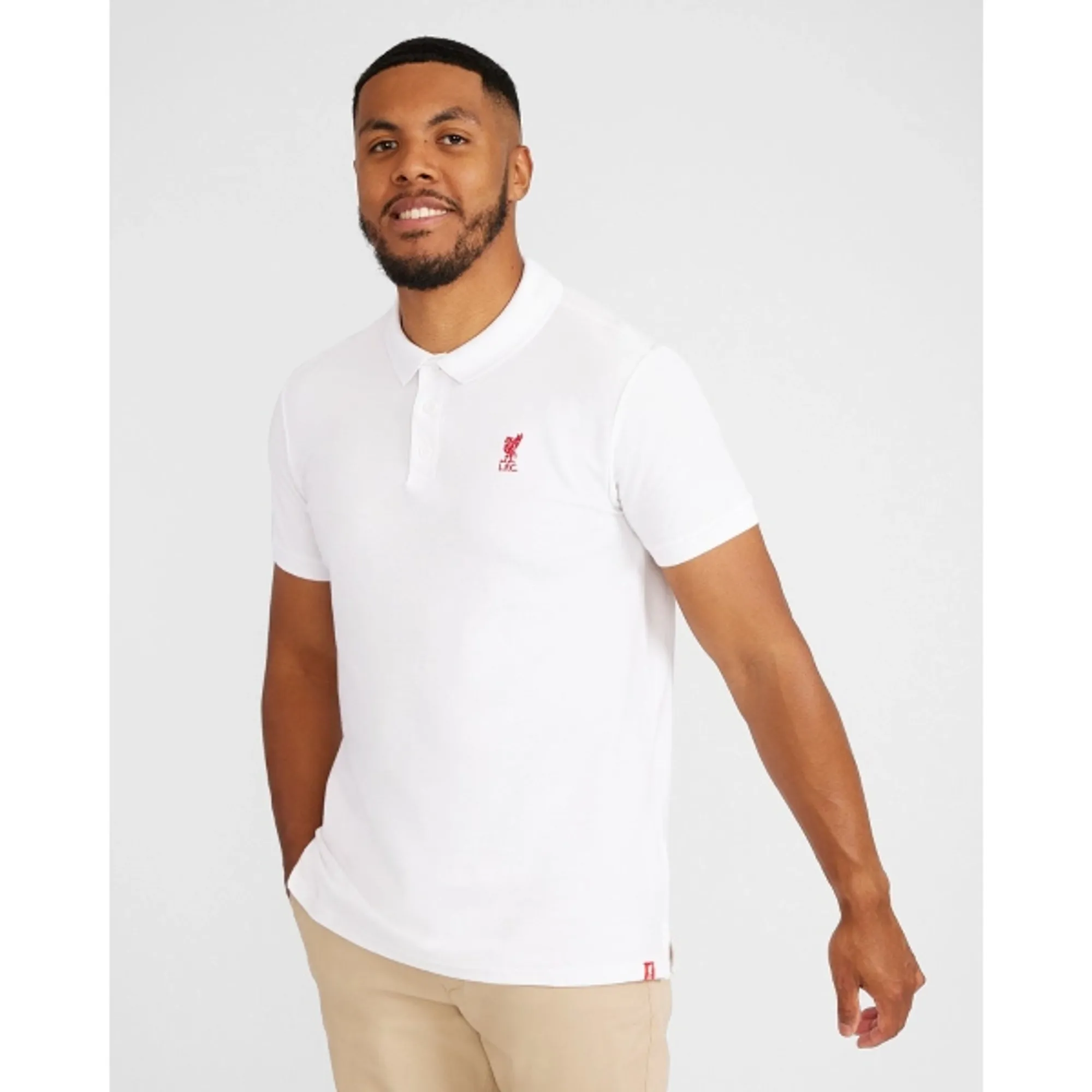Liverpool FC LFC Conninsby White Polo
