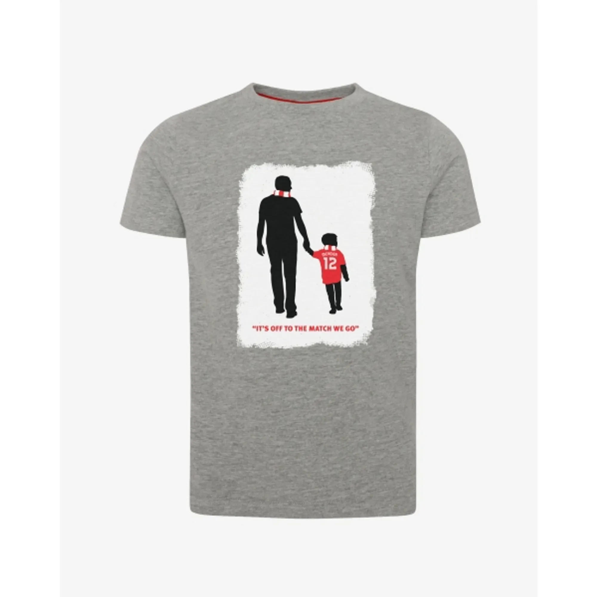 Liverpool FC LFC Junior Owen McVeigh Foundation T-Shirt Grey