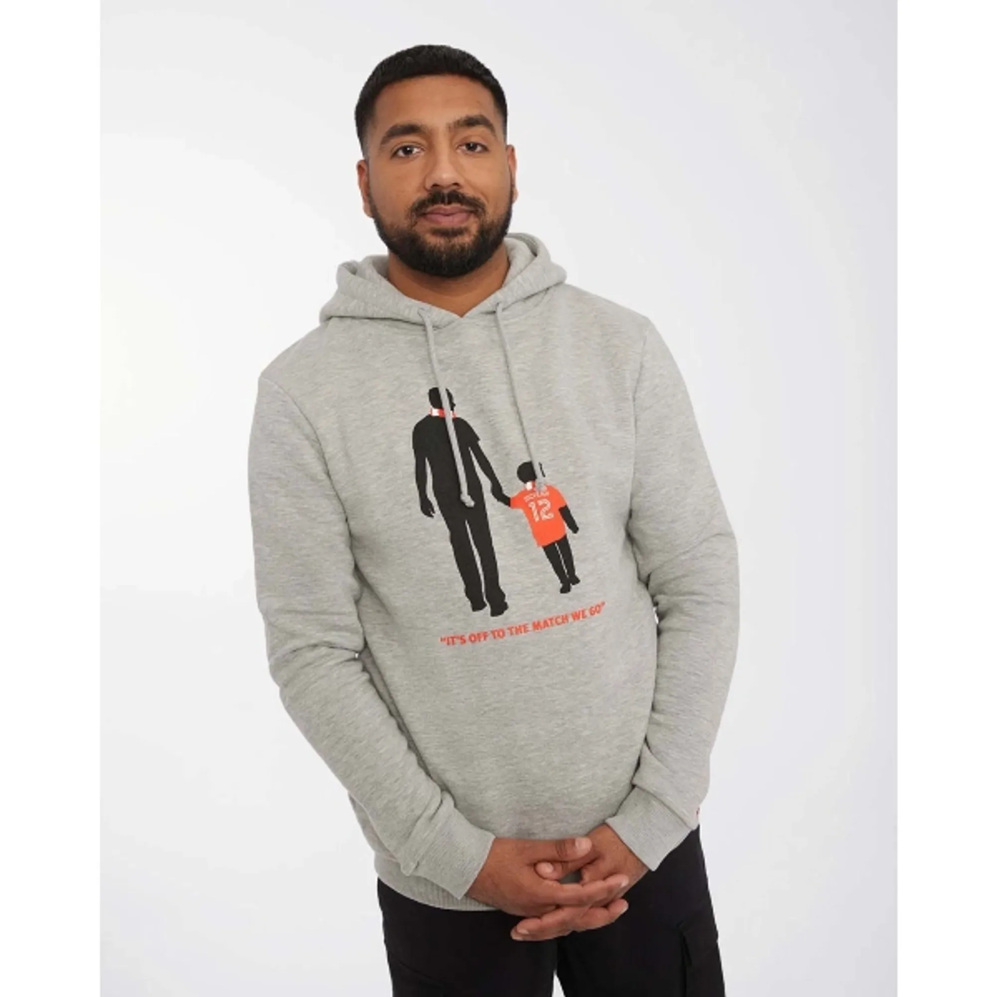 Liverpool FC LFC Adults Owen McVeigh Grey Hoody